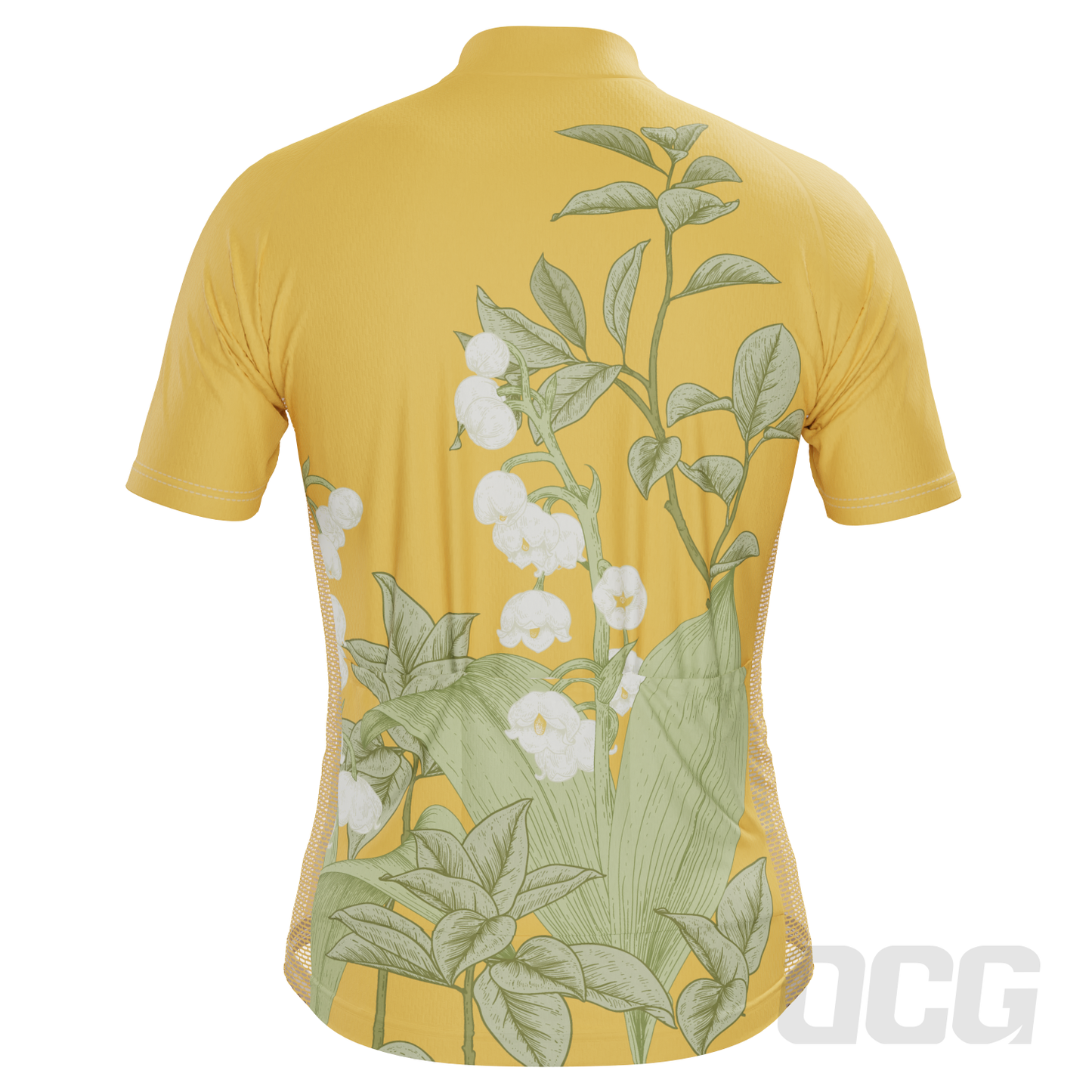 Men's Foliage Short Sleeve Cycling Jersey