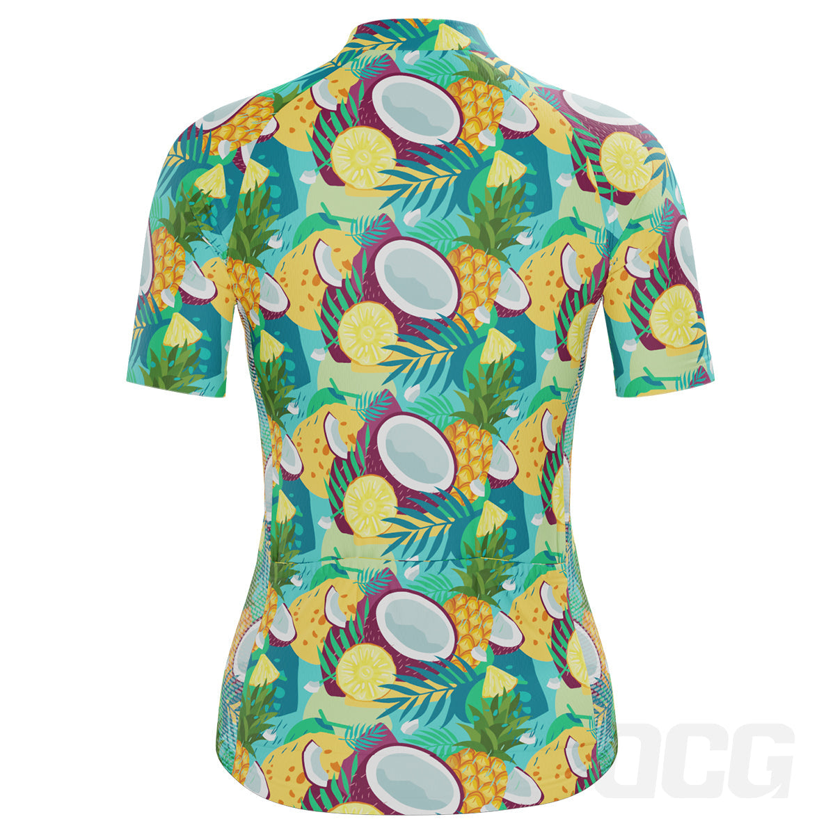 Women's Pina Colada Short Sleeve Cycling Jersey