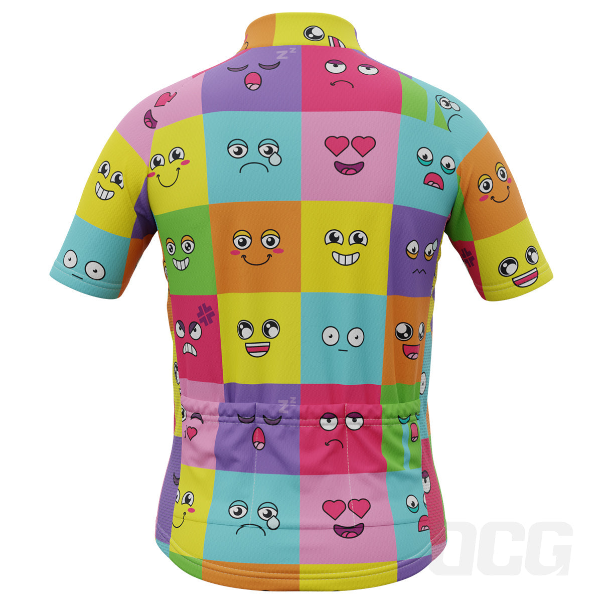 Kid's Emoji Fever Short Sleeve Cycling Jersey