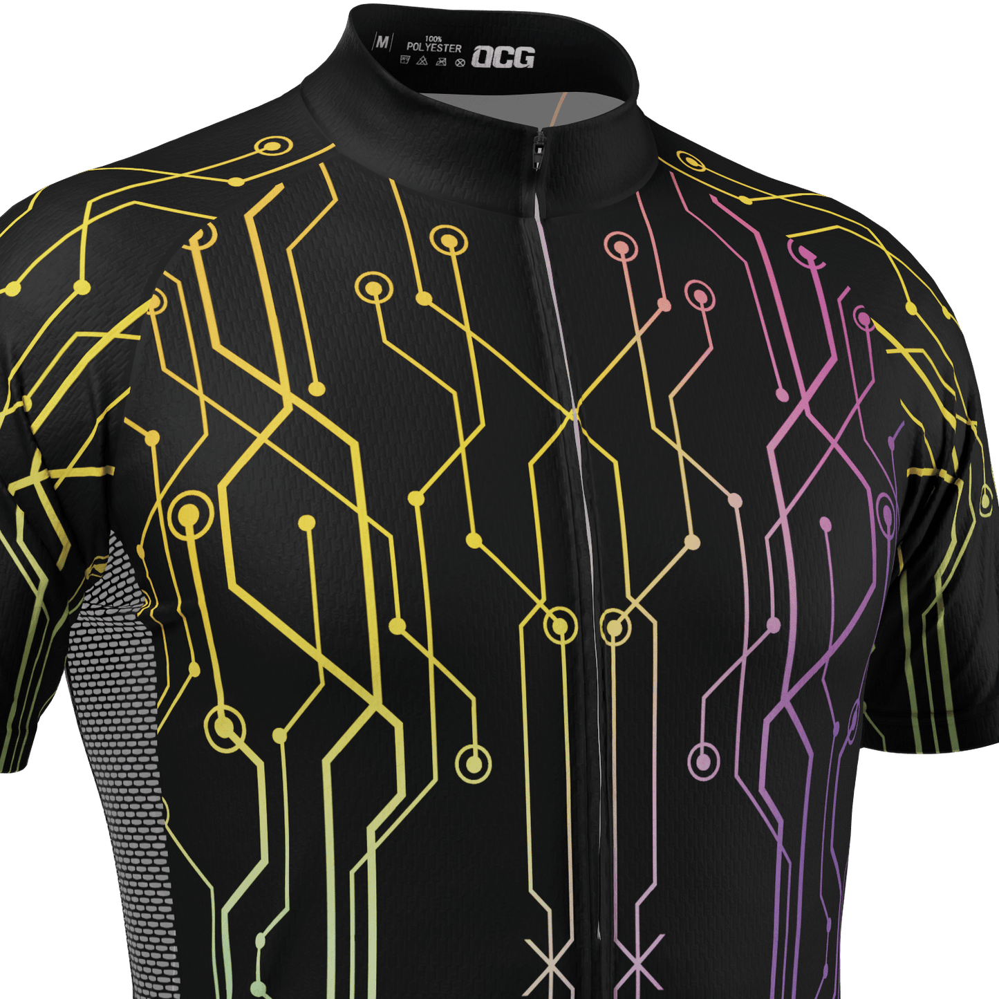 Men's Holographic Circuit Short Sleeve Cycling Jersey