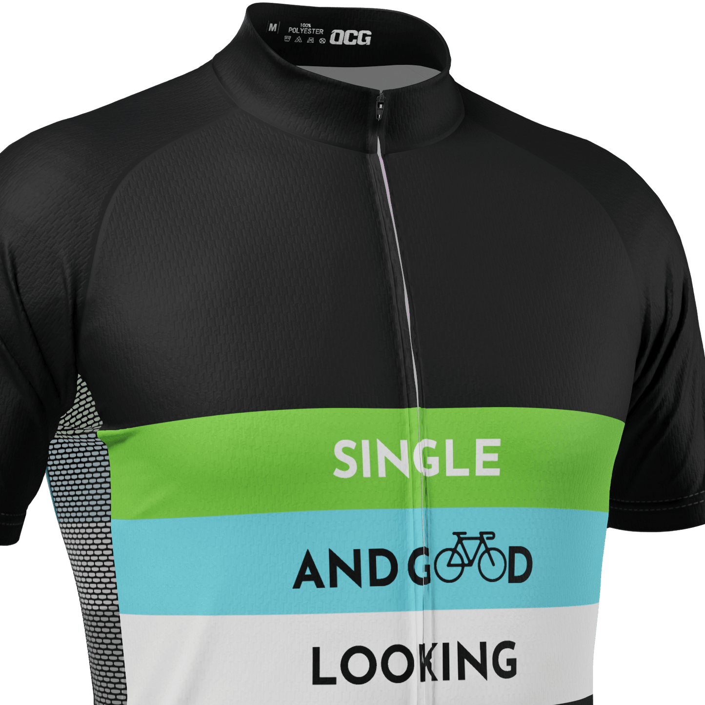 Men's Single and Good Looking Short Sleeve Cycling Jersey
