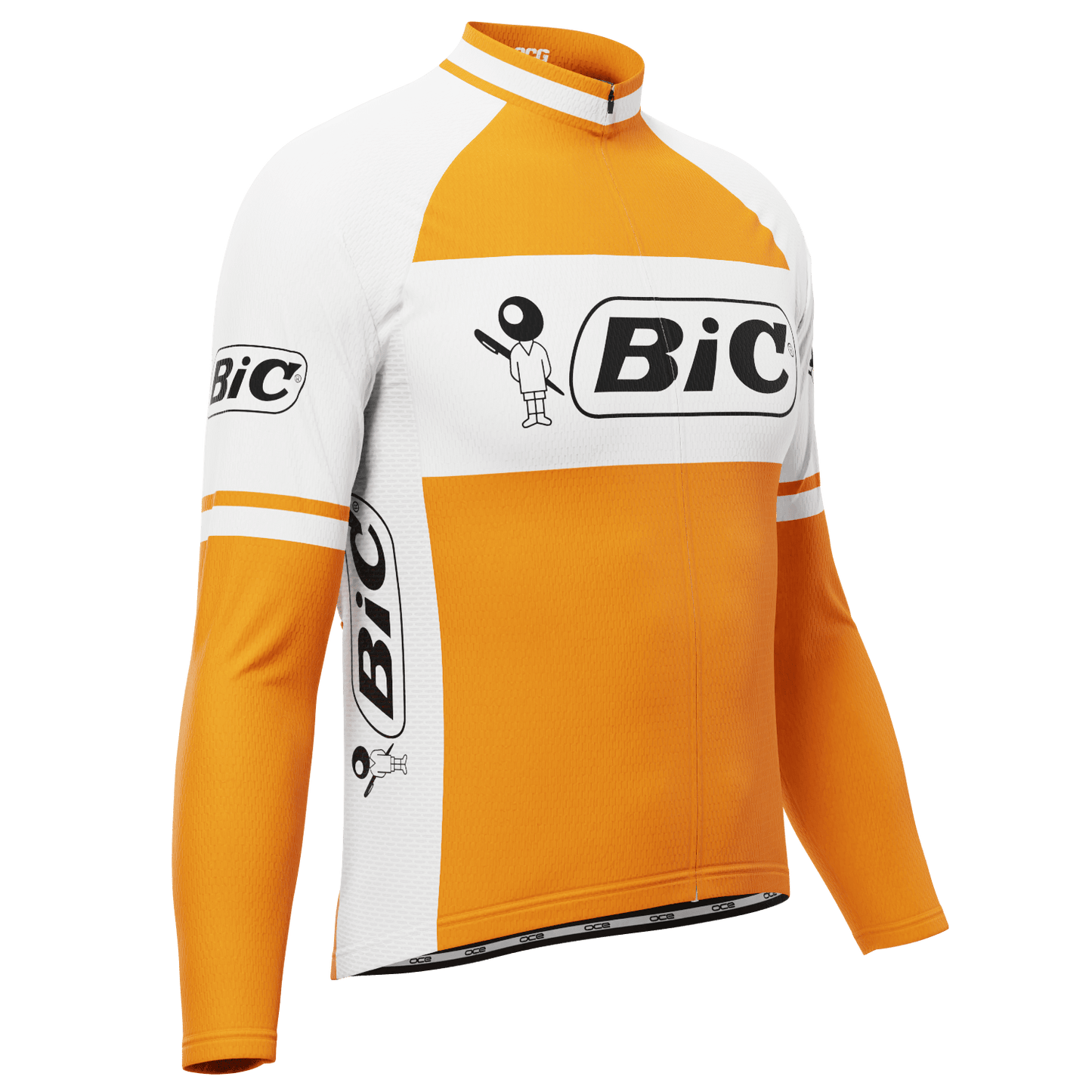 Men's Retro Scribe Long Sleeve Cycling Jersey