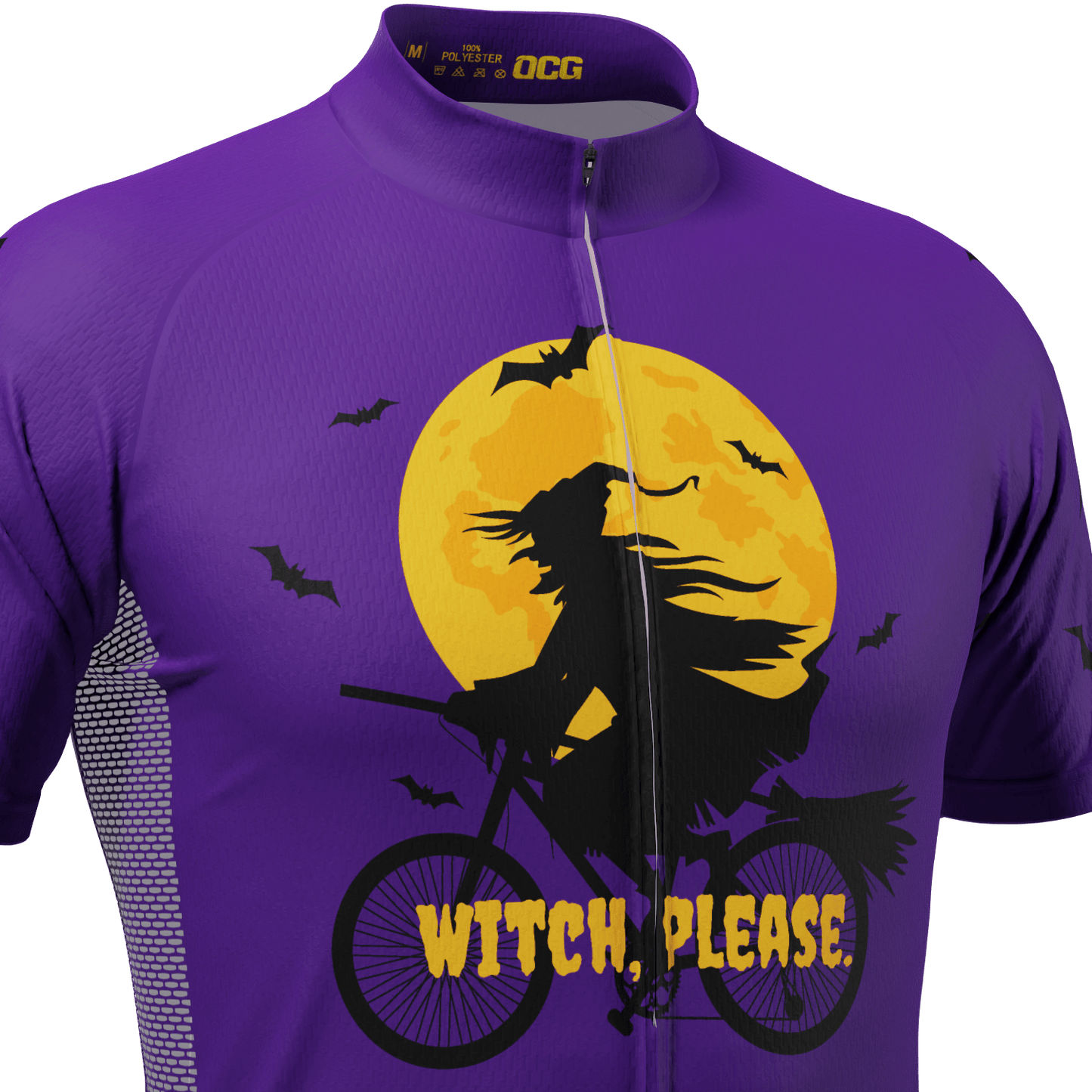 Men's Witch Please Short Sleeve Cycling Jersey