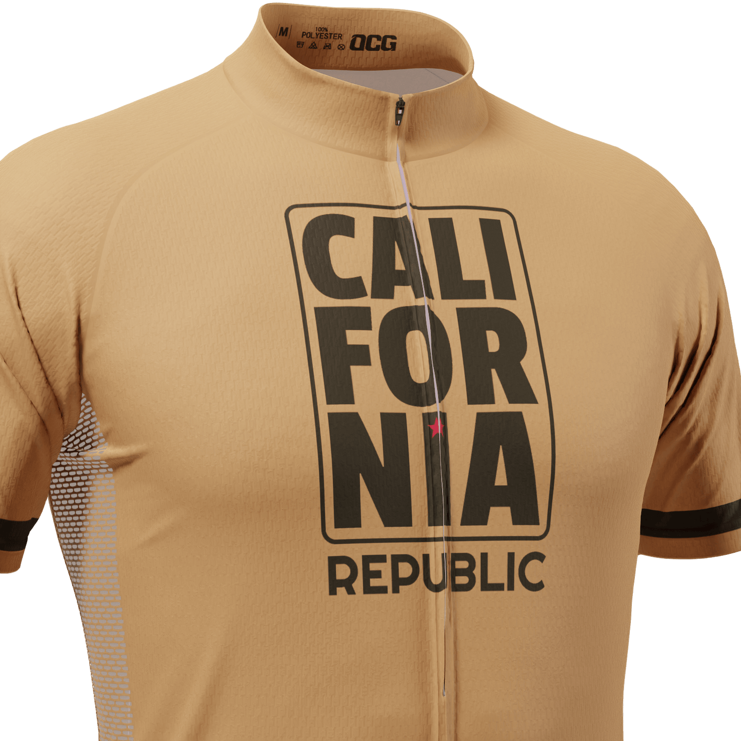 Men's California Republic Series 1 Short Sleeve Cycling Jersey