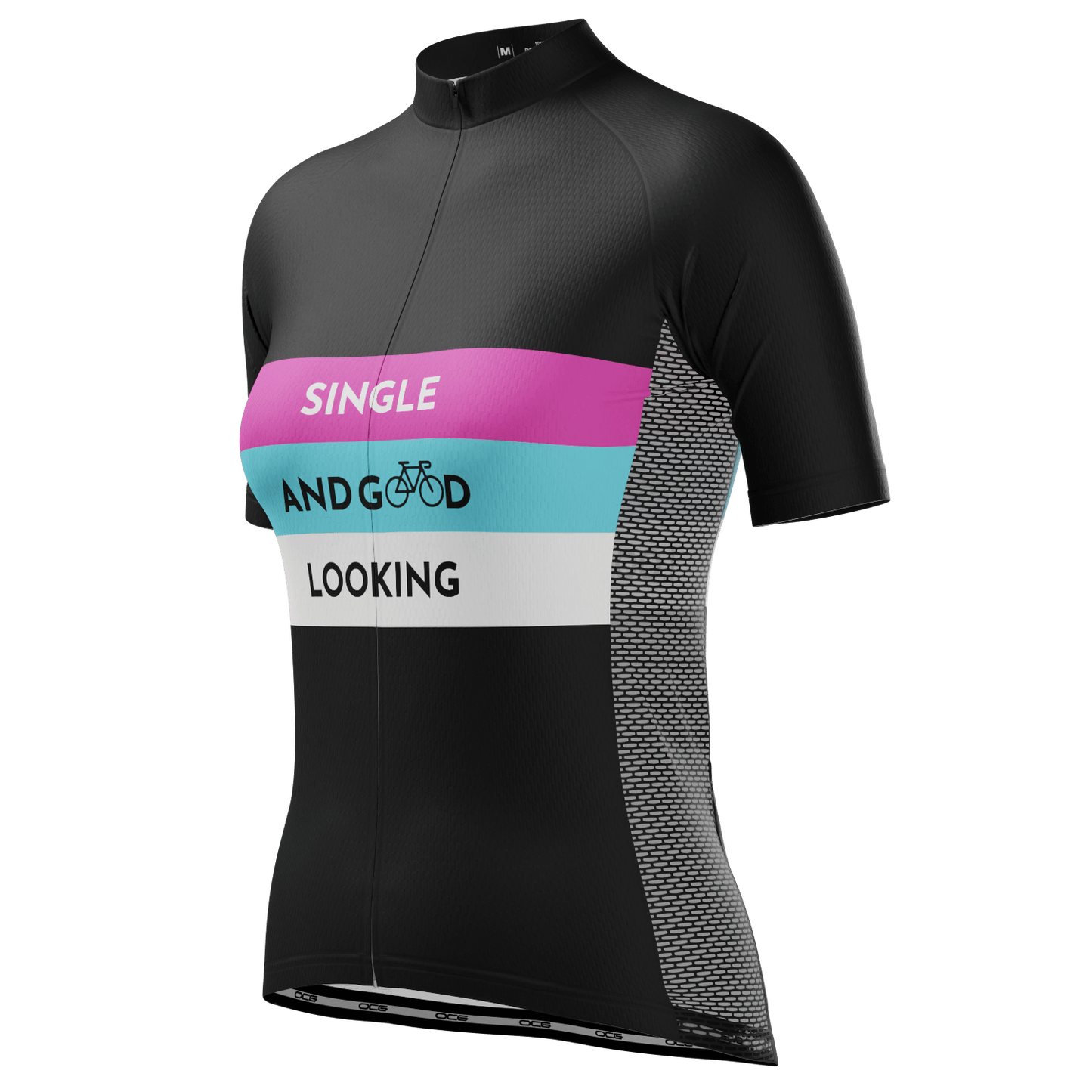 Women's Single and Good Looking Short Sleeve Cycling Jersey