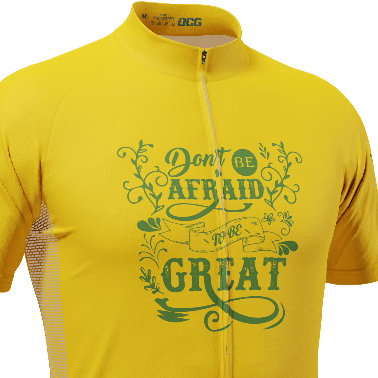 Men's Don't Be Afraid To Be Great Short Sleeve Cycling Jersey