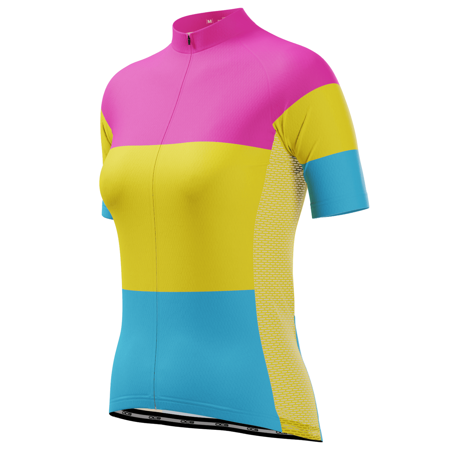 Women's LGBT Pansexual Pride Short Sleeve Cycling Jersey