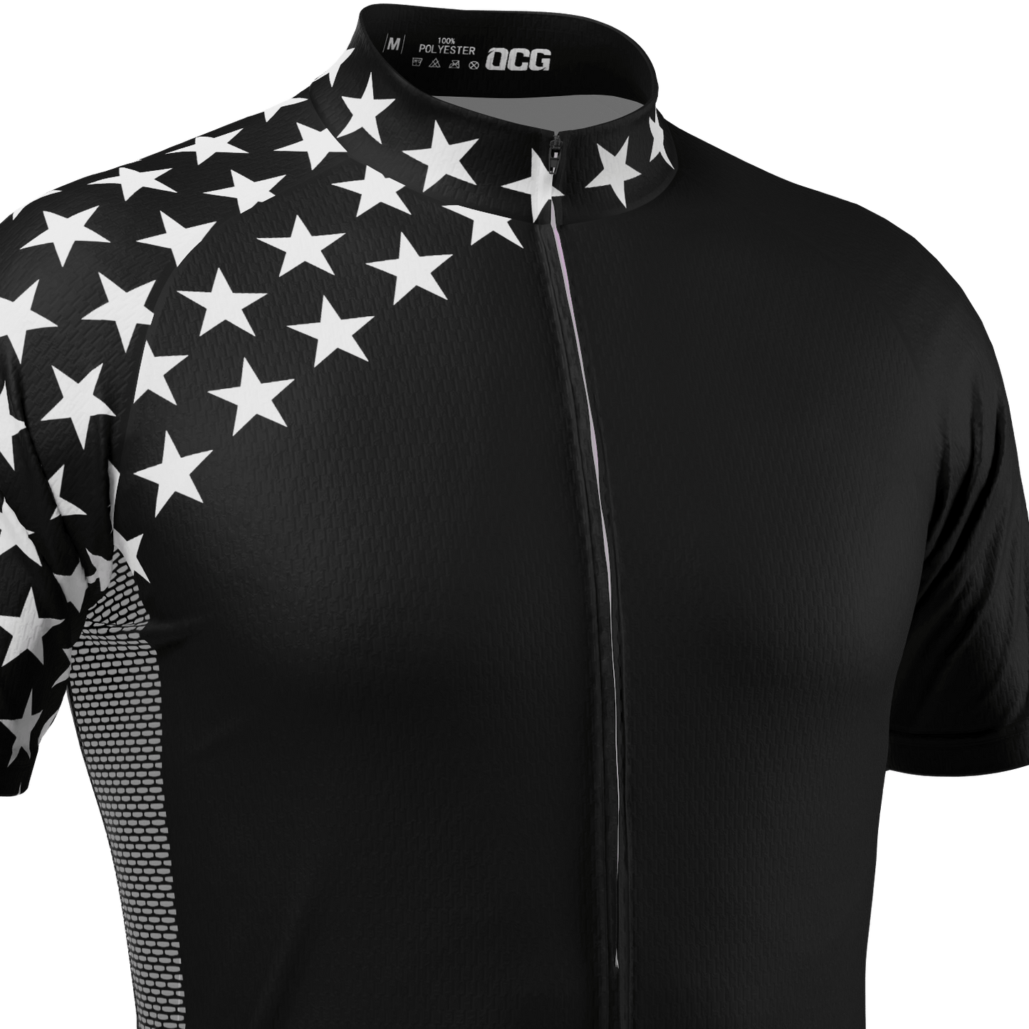 Men's Starred Short Sleeve Cycling Jersey