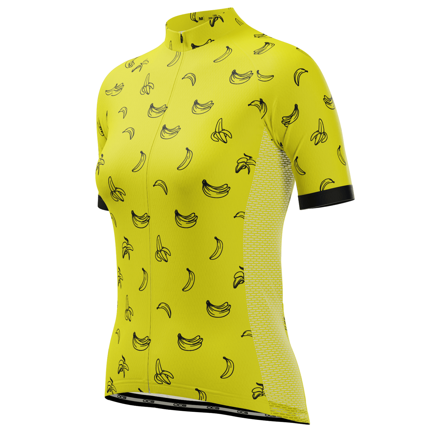 Women's Must Be Bananas Short Sleeve Cycling Jersey