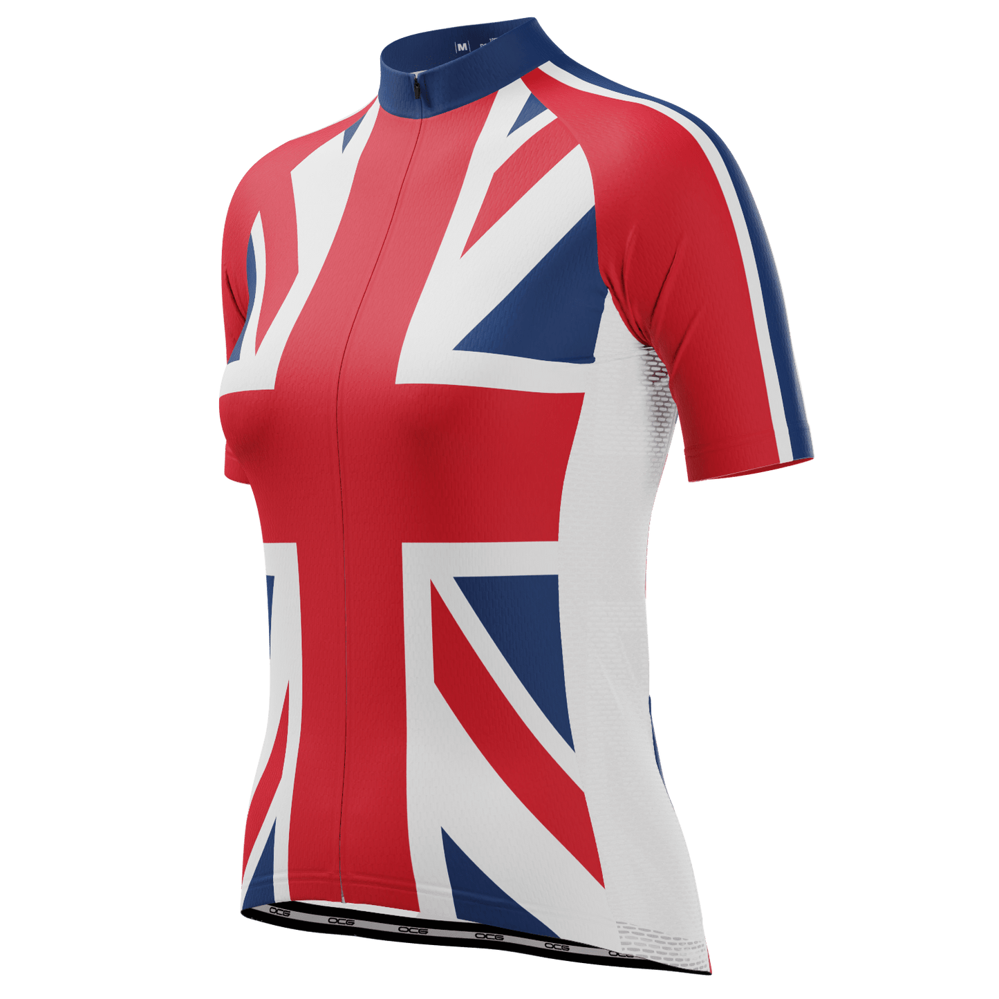 Women's Union Jack UK Short Sleeve Cycling Jersey