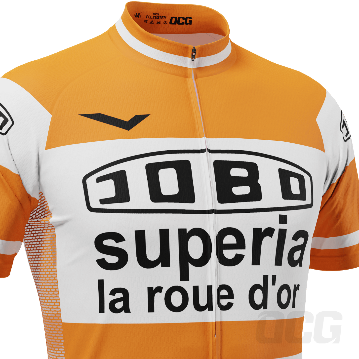Men's Retro 1978 Jobo Superia  Short Sleeve Cycling Jersey
