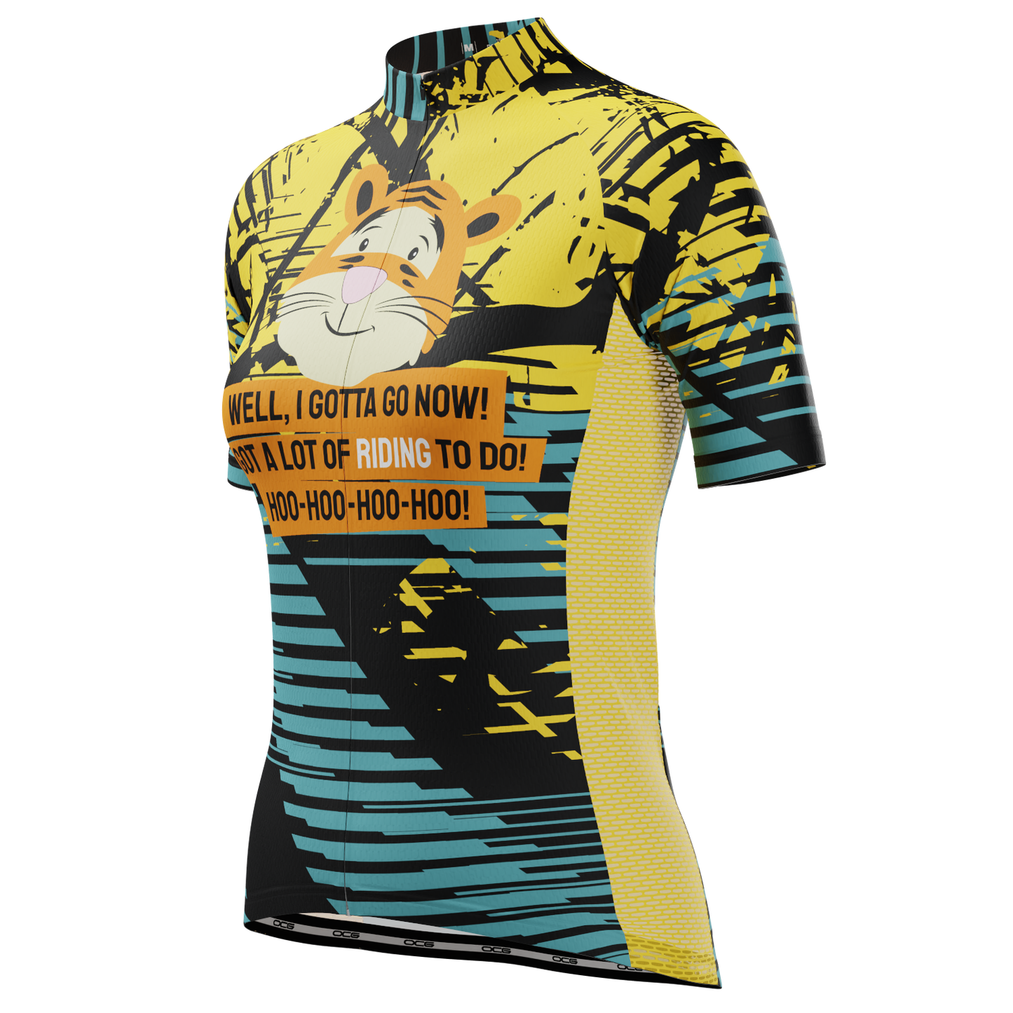 Women's Tigger Ridding Short Sleeve Cycling Jersey