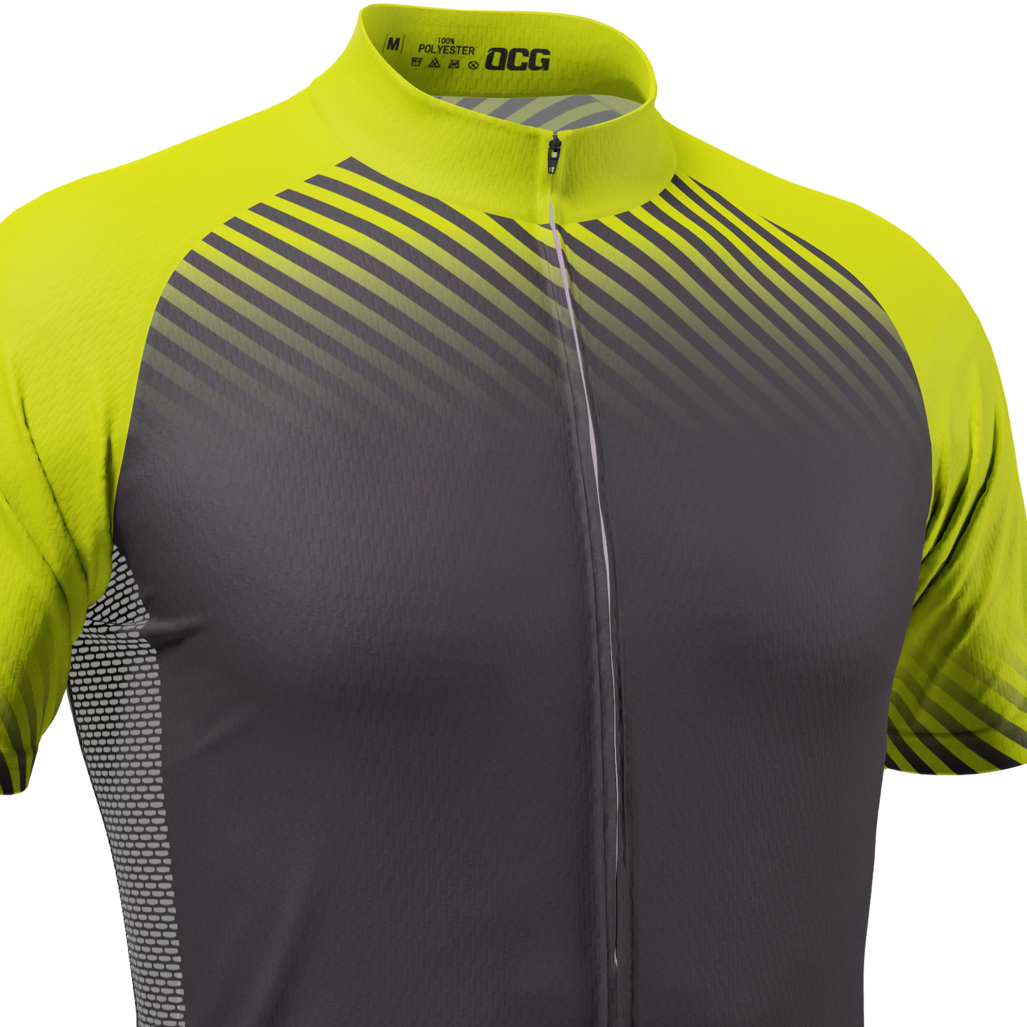 Men's Steadfast Stripes Short Sleeve Cycling Jersey
