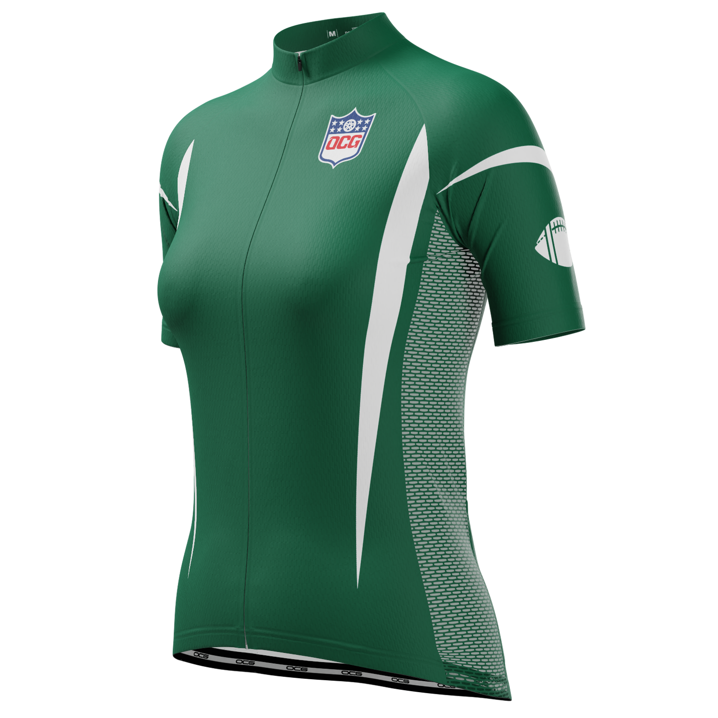Women's New York Football Short Sleeve Cycling Jersey