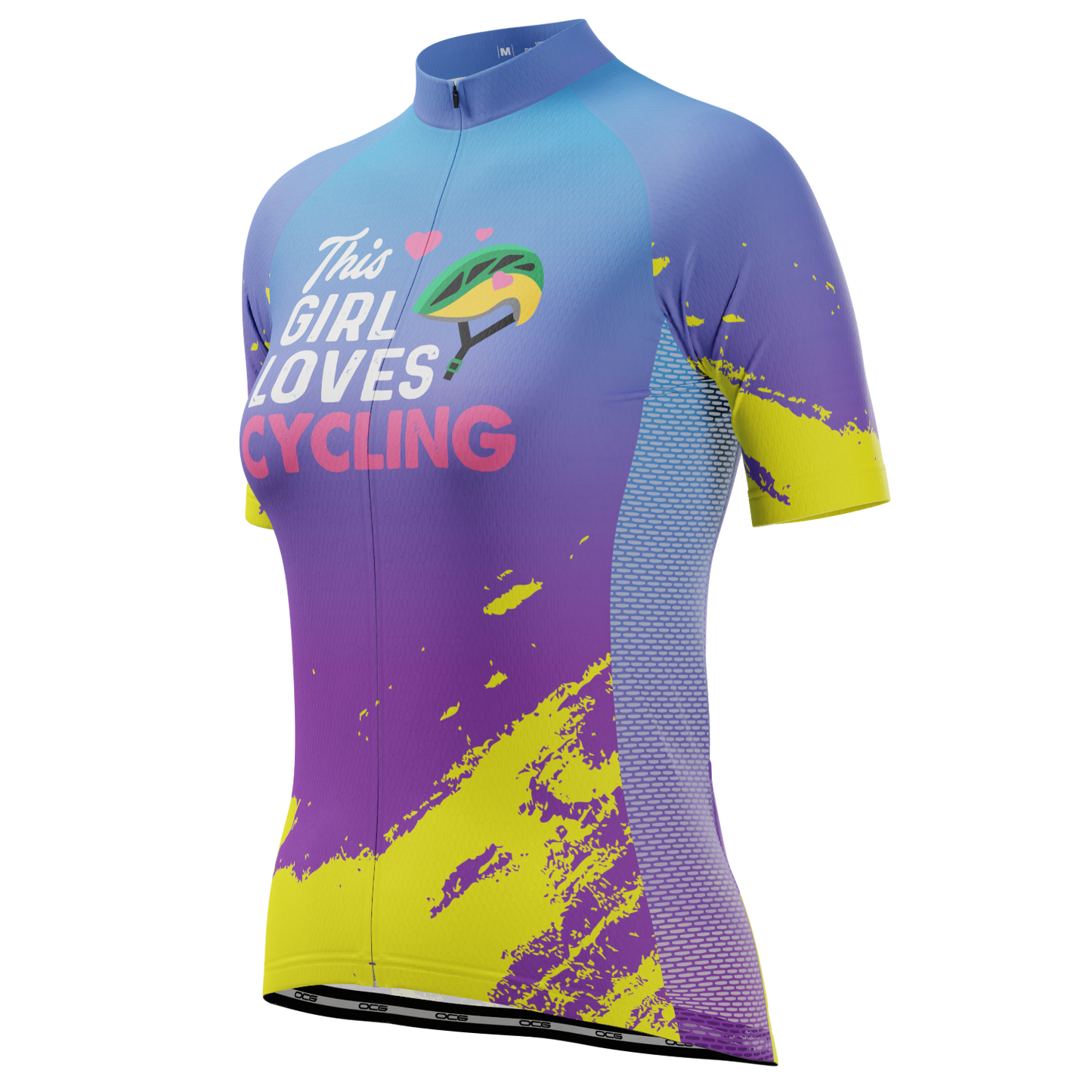 Women's This Girl Likes to Cycling Short Sleeve Cycling Jersey