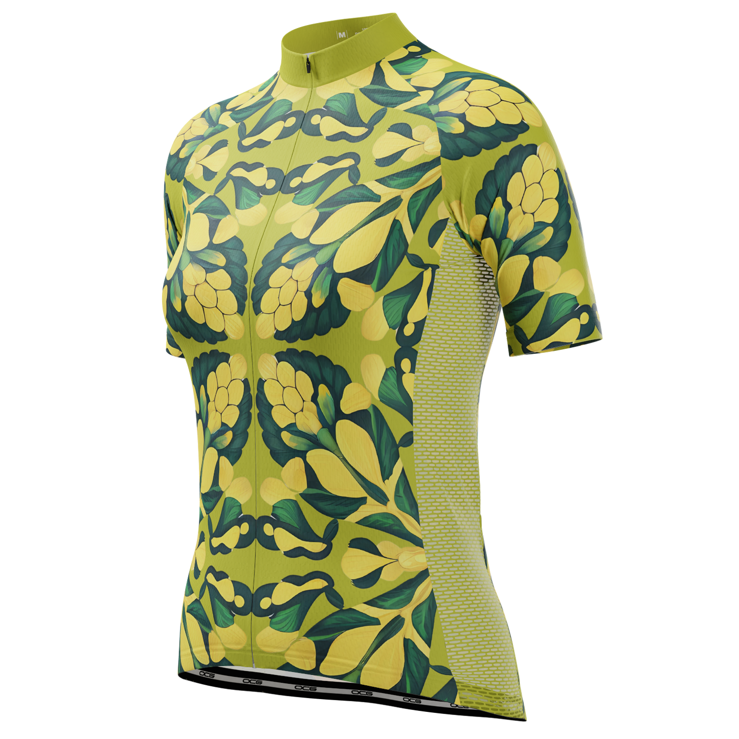 Women's The Golden Wattle Short Sleeve Cycling Jersey
