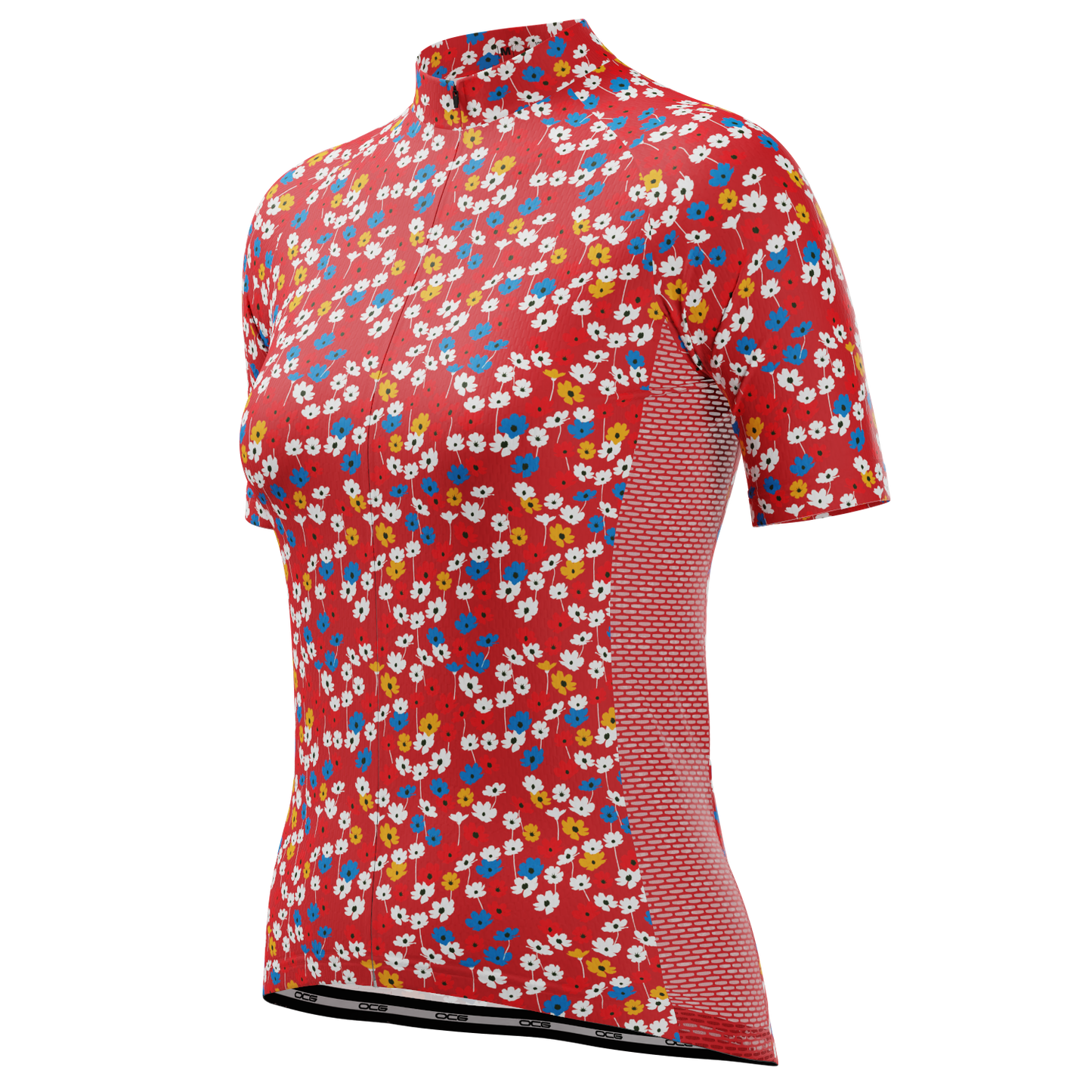 Women's Ditsy Floral Short Sleeve Cycling Jersey