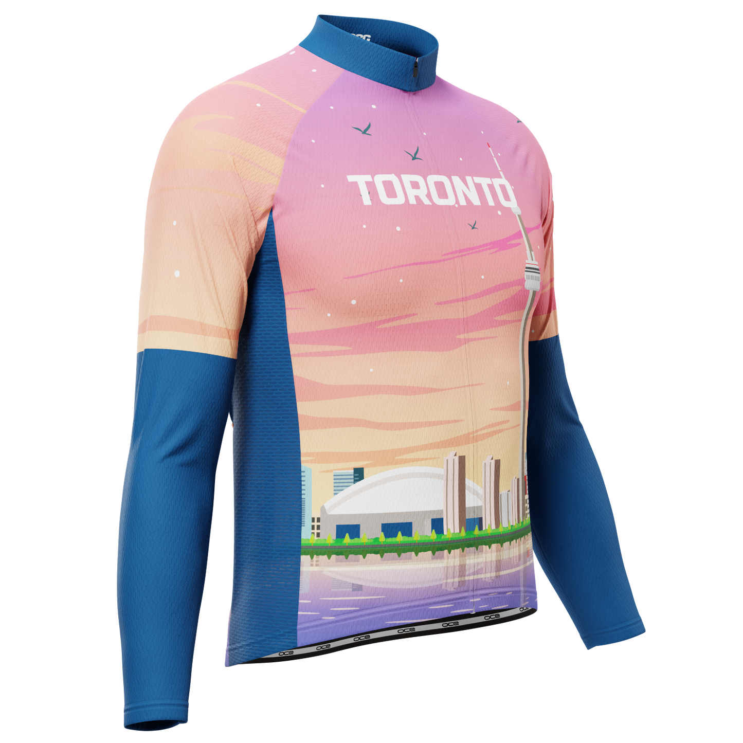 Men's Around The World - Toronto Long Sleeve Cycling Jersey