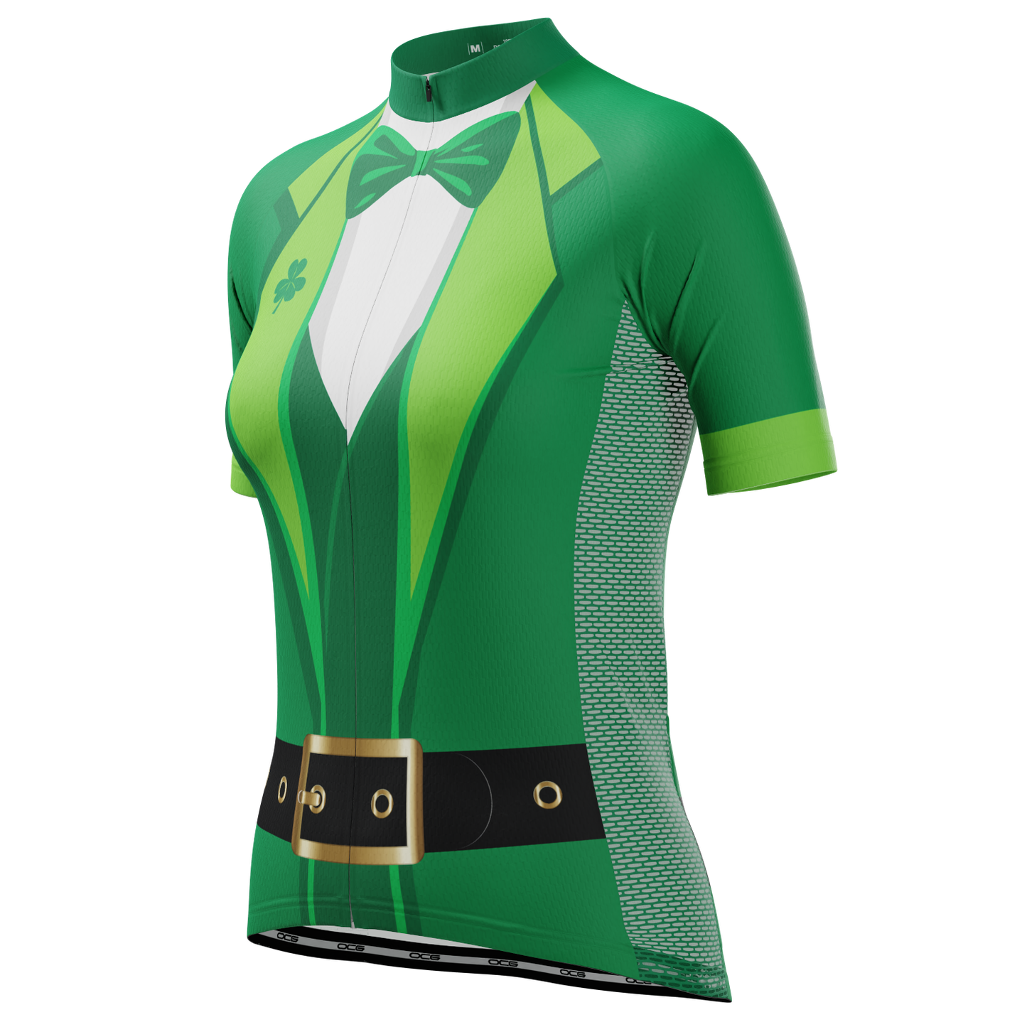 Women's Leprechaun Short Sleeve Cycling Jersey