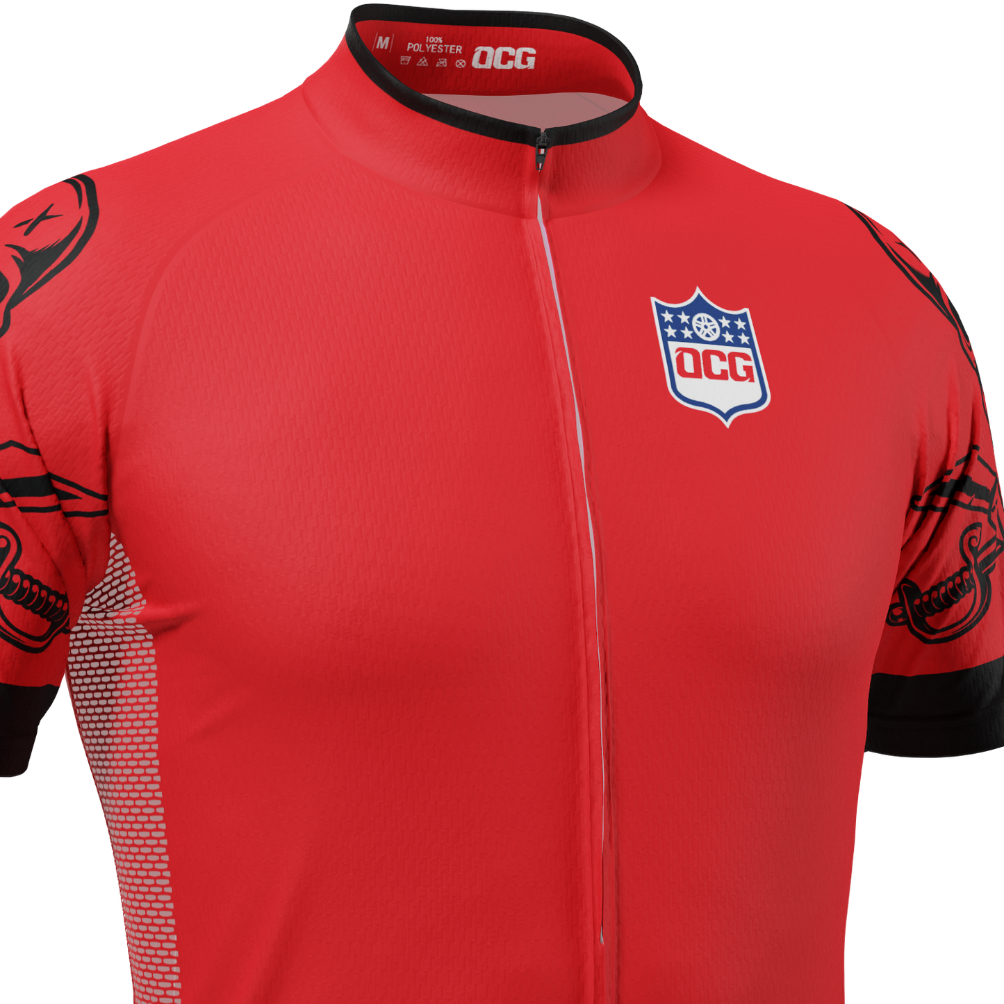 Men's Tampa Football Short Sleeve Cycling Jersey