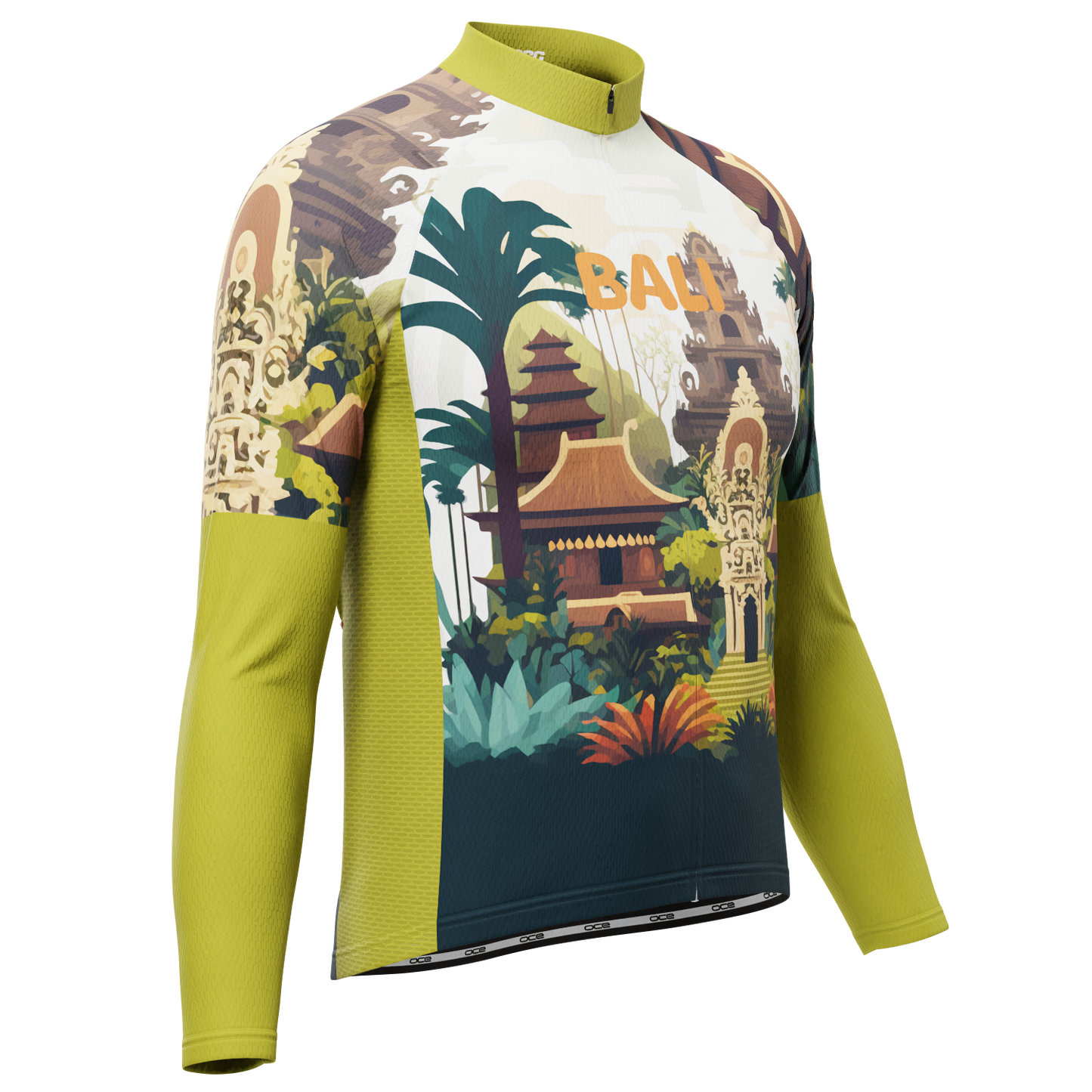 Men's Around The World - Bali Long Sleeve Cycling Jersey