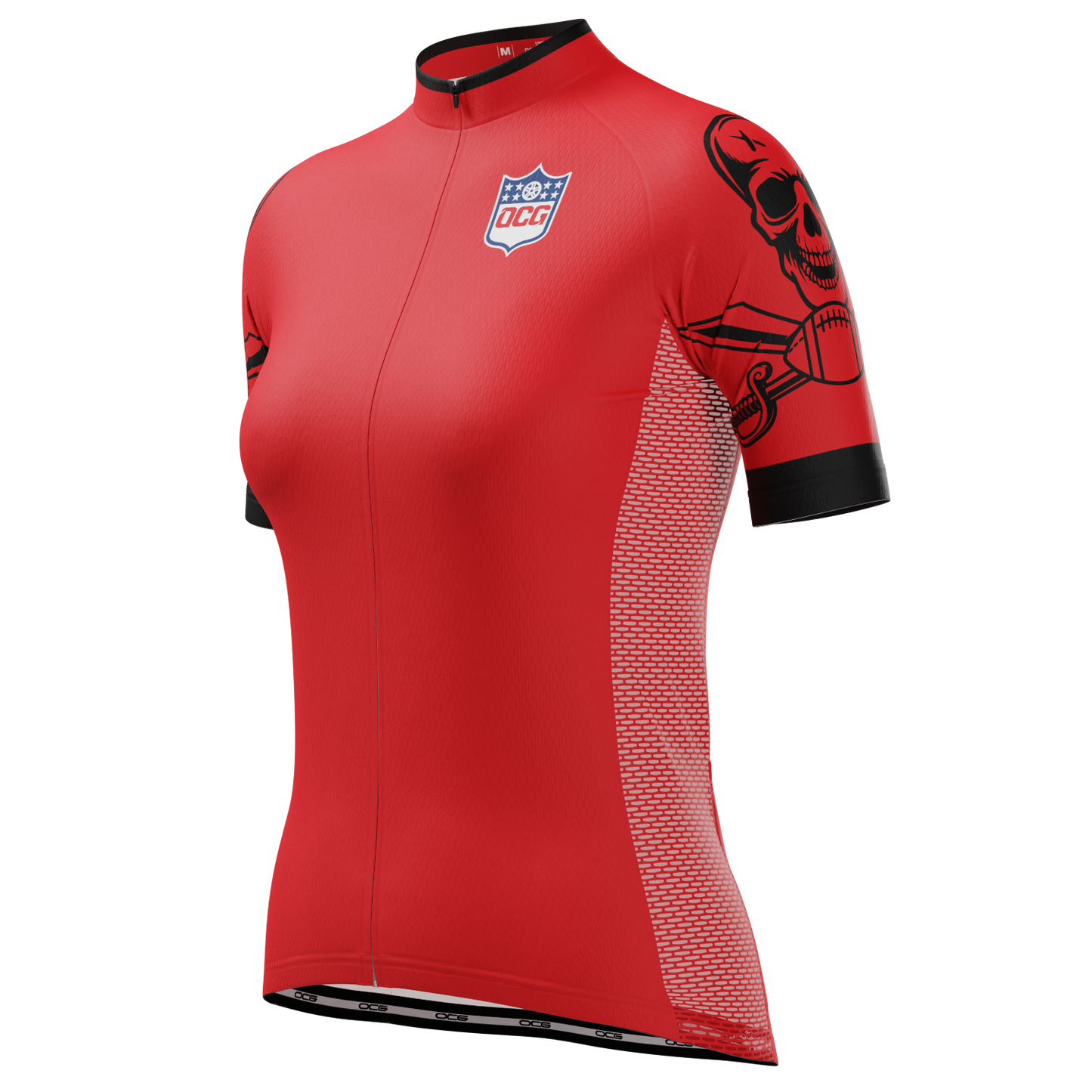 Women's Tampa Football Short Sleeve Cycling Jersey