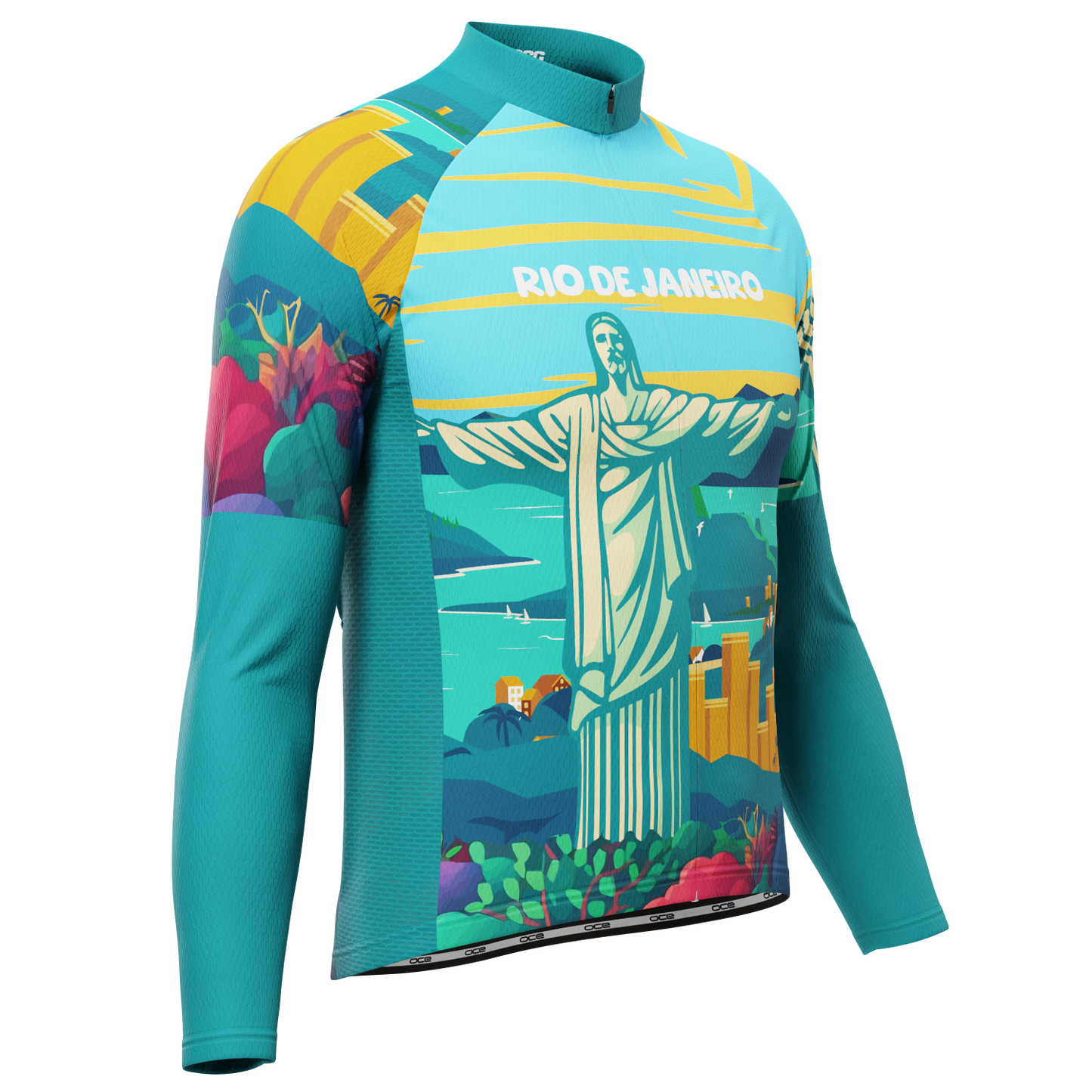 Men's Around The World - Rio de Janeiro Long Sleeve Cycling Jersey