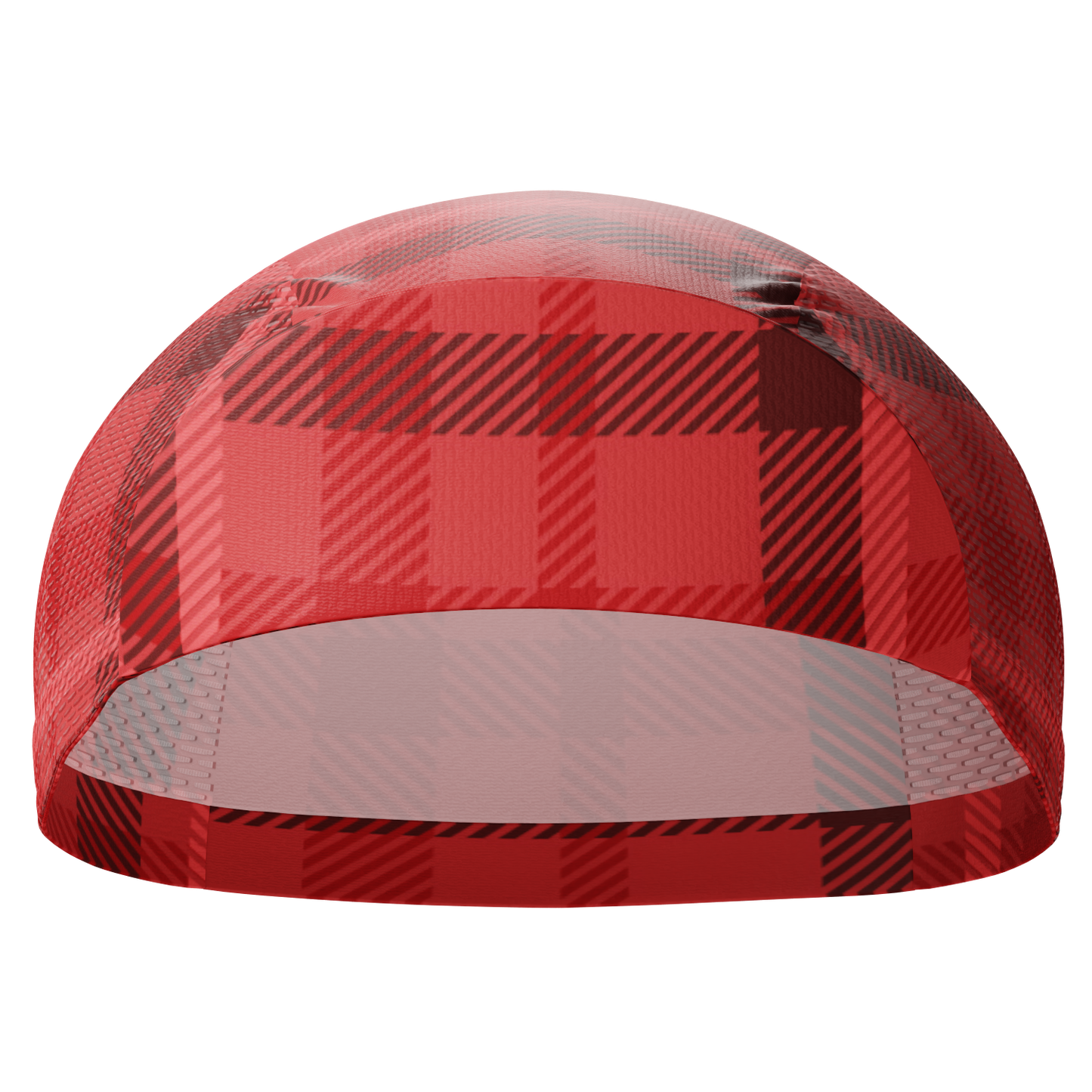 Unisex Plaid Tartan Pattern Quick Dry Cycling Cap