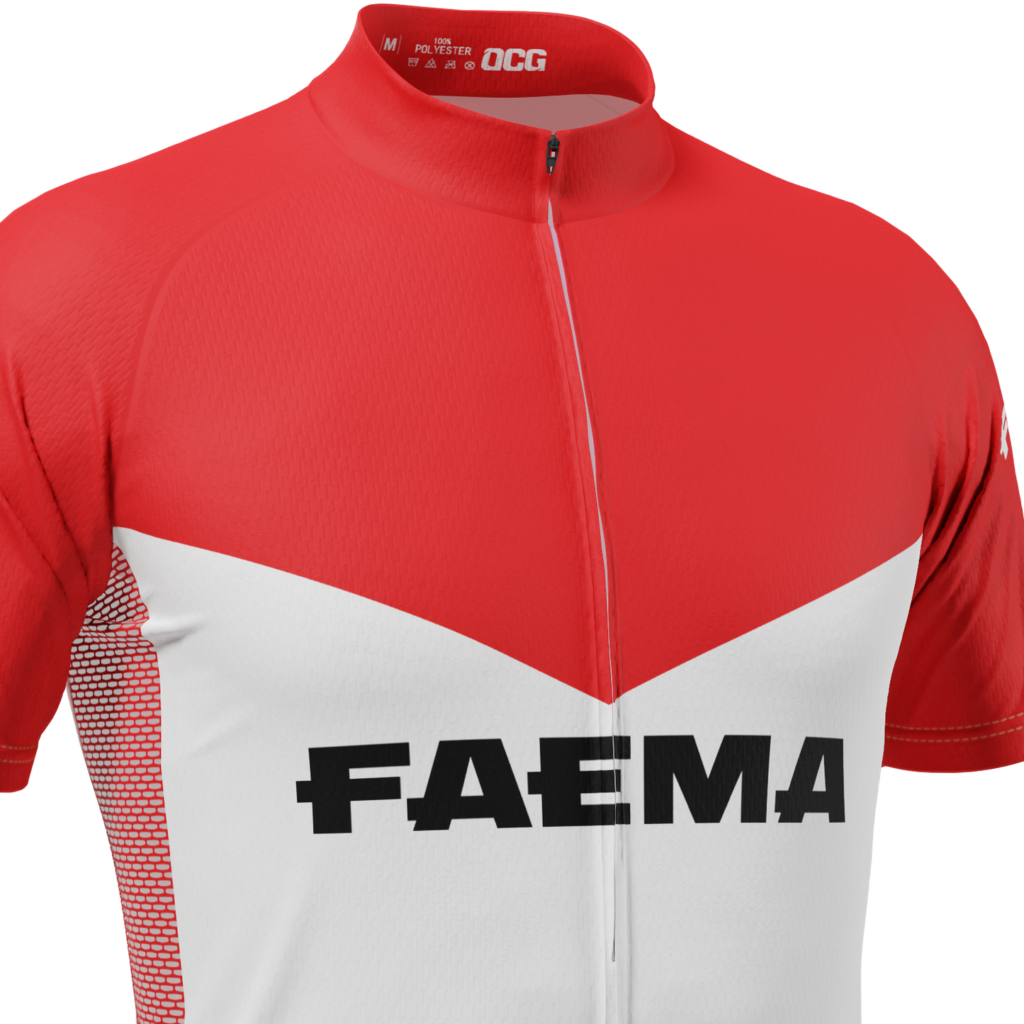 Men's Retro Espresso Short Sleeve Cycling Jersey
