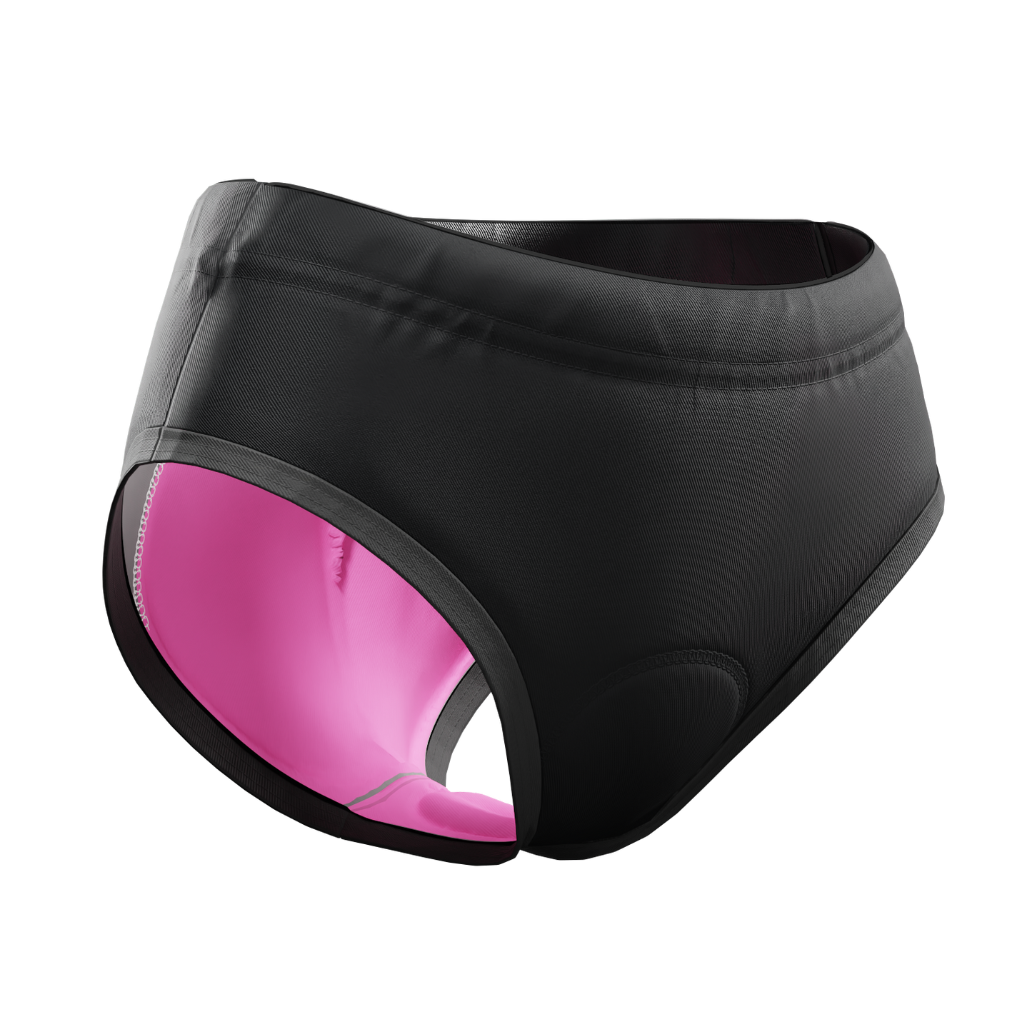 Women's Plain Gel Padded Cycling Underwear-Briefs