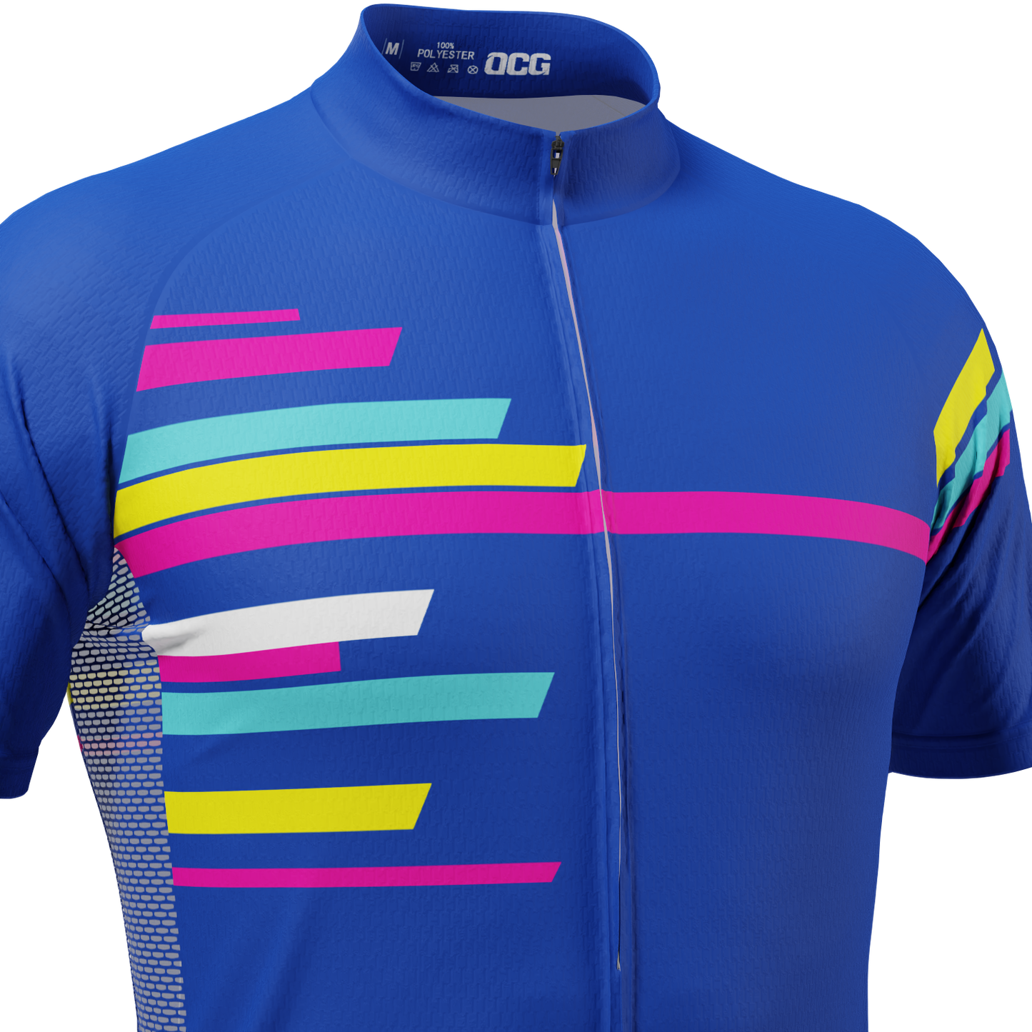 Men's Road Stripe Short Sleeve Cycling Jersey