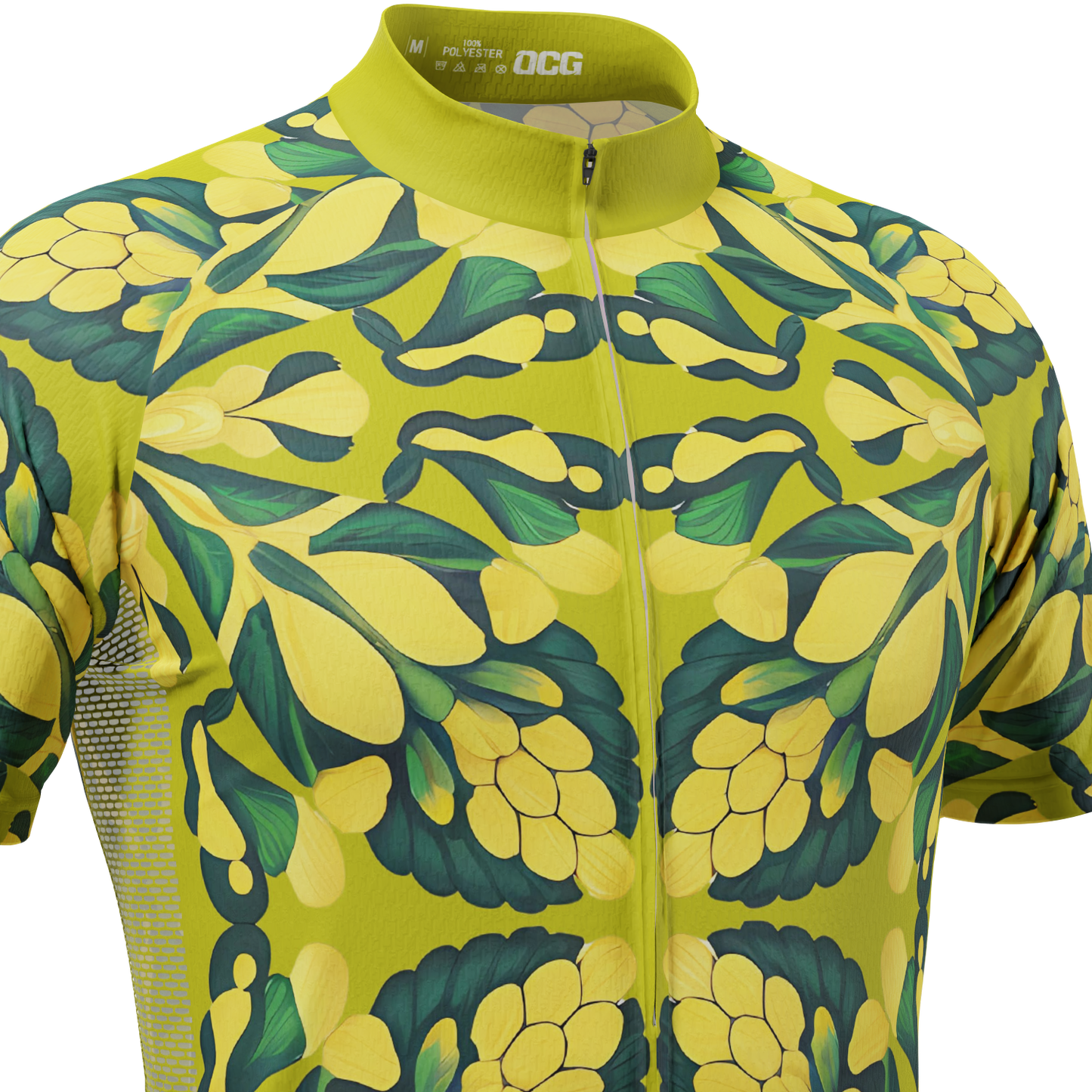 Men's The Golden Wattle Short Sleeve Cycling Jersey