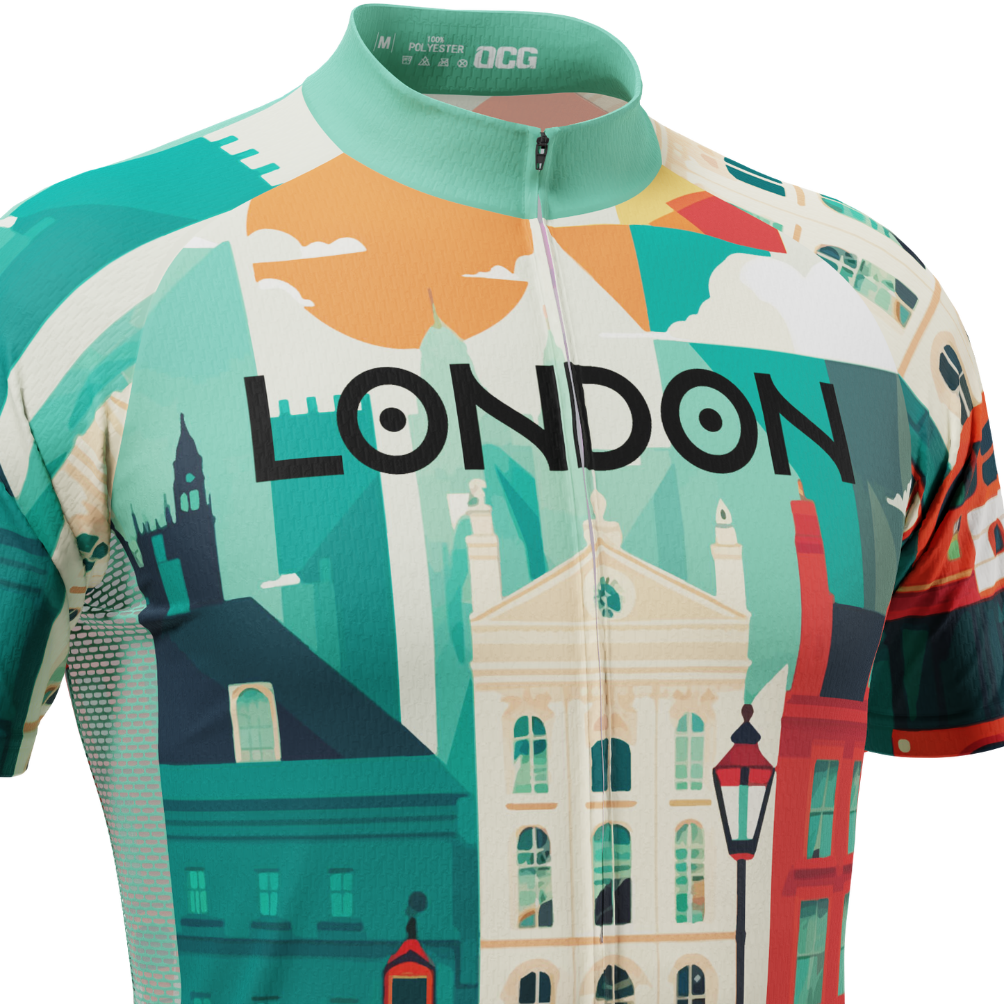 Men's Around The World - London Short Sleeve Cycling Jersey