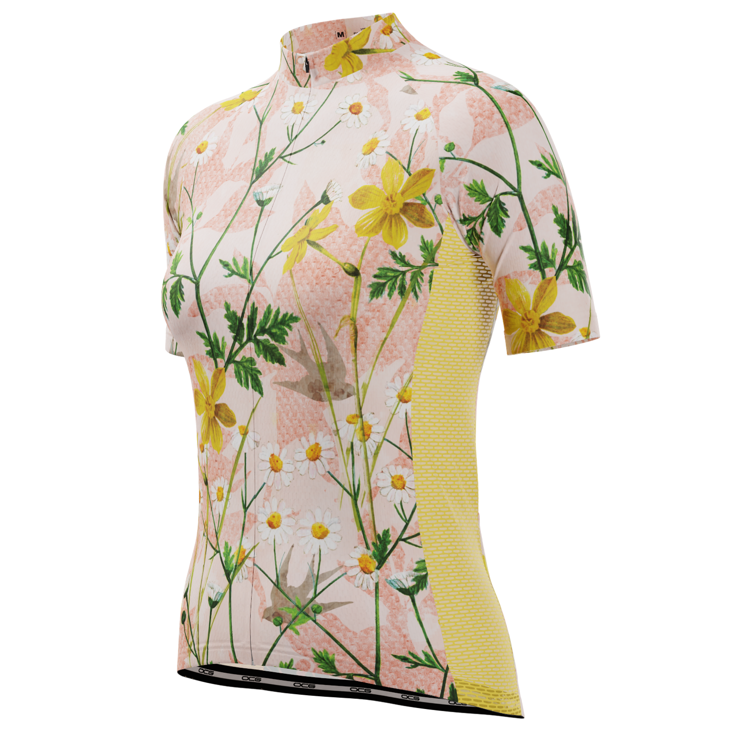 Women's Daisies Short Sleeve Cycling Jersey