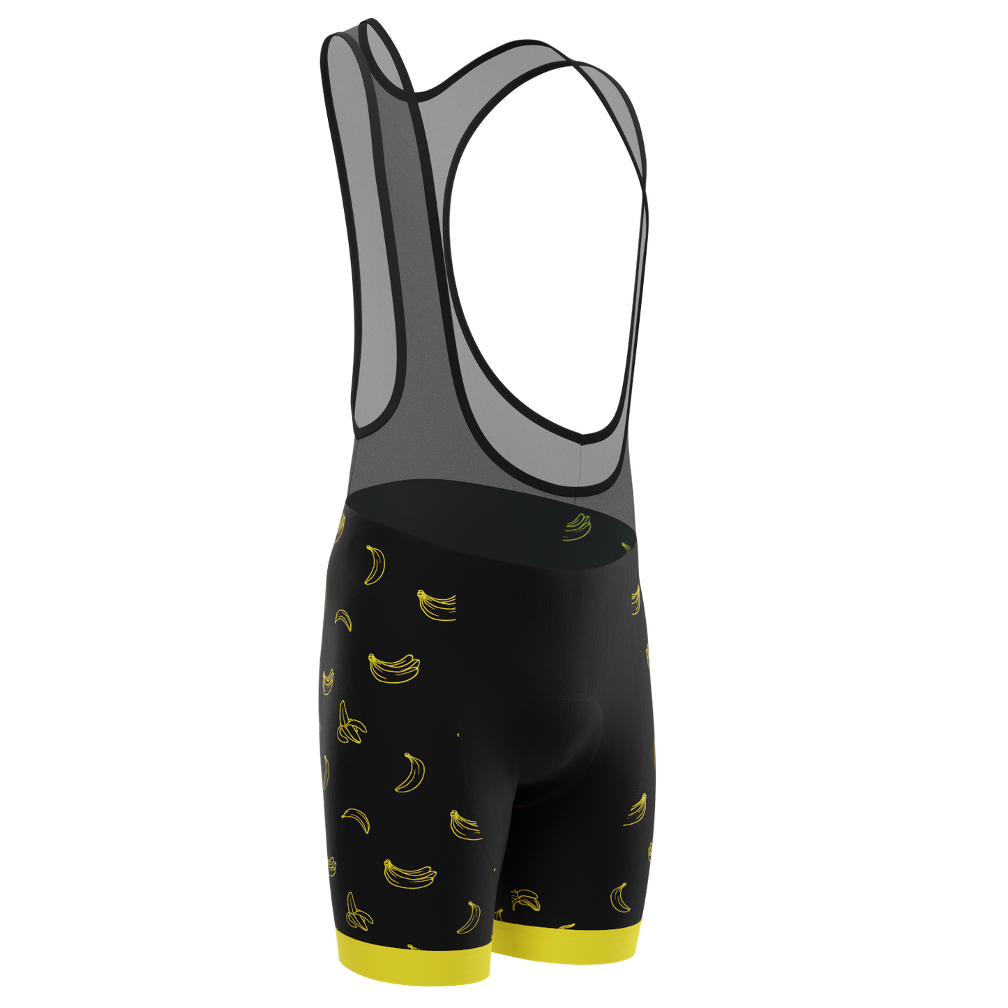 Men's Must Be Bananas Gel Padded Cycling Bib
