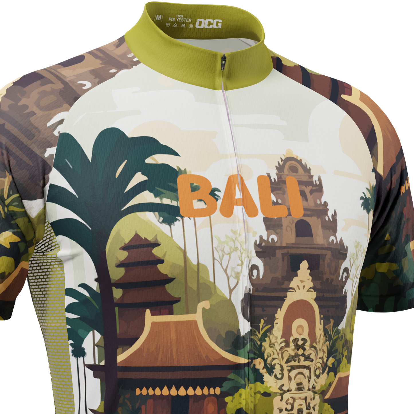 Men's Around The World - Bali Short Sleeve Cycling Jersey
