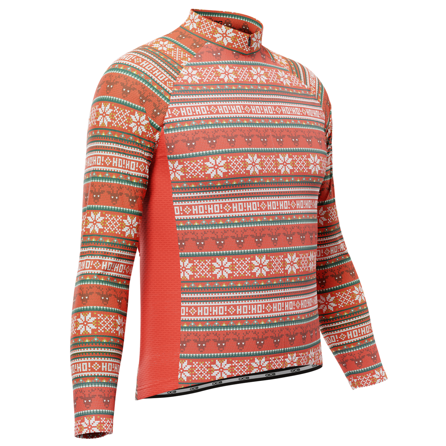 Men's Navidad Long Sleeve Cycling Jersey