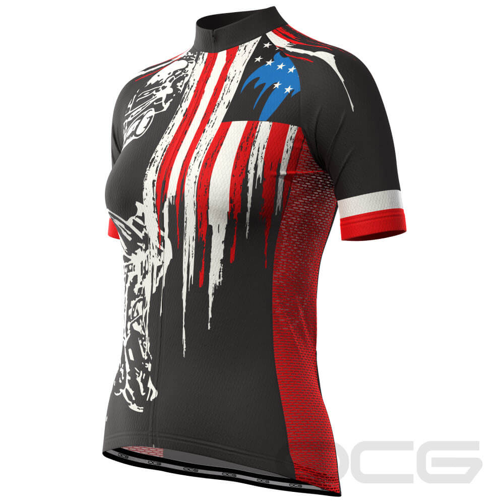 Women's Honor the Fallen Short Sleeve Cycling Jersey