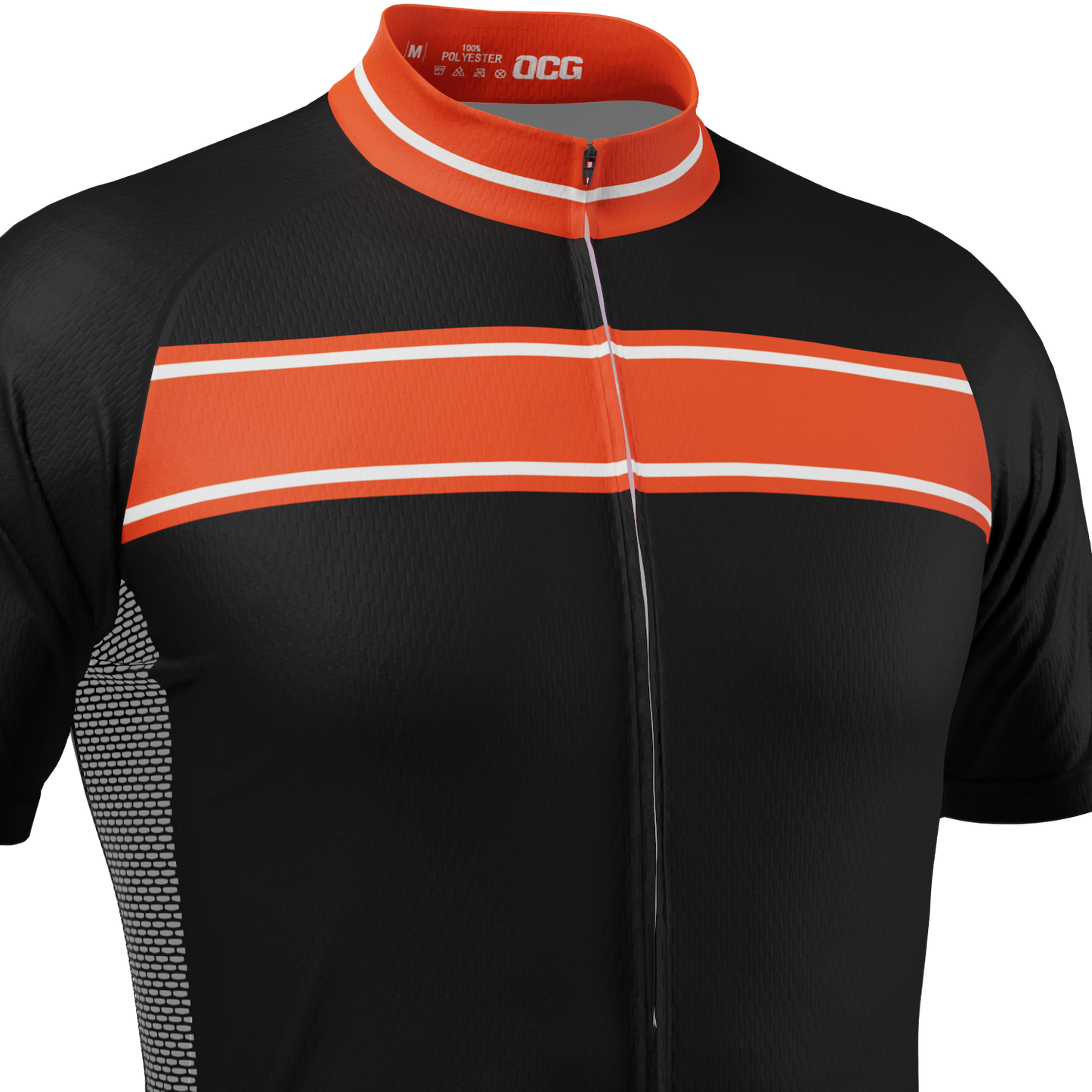 Men's Retro Rush Stripes Short Sleeve Cycling Jersey
