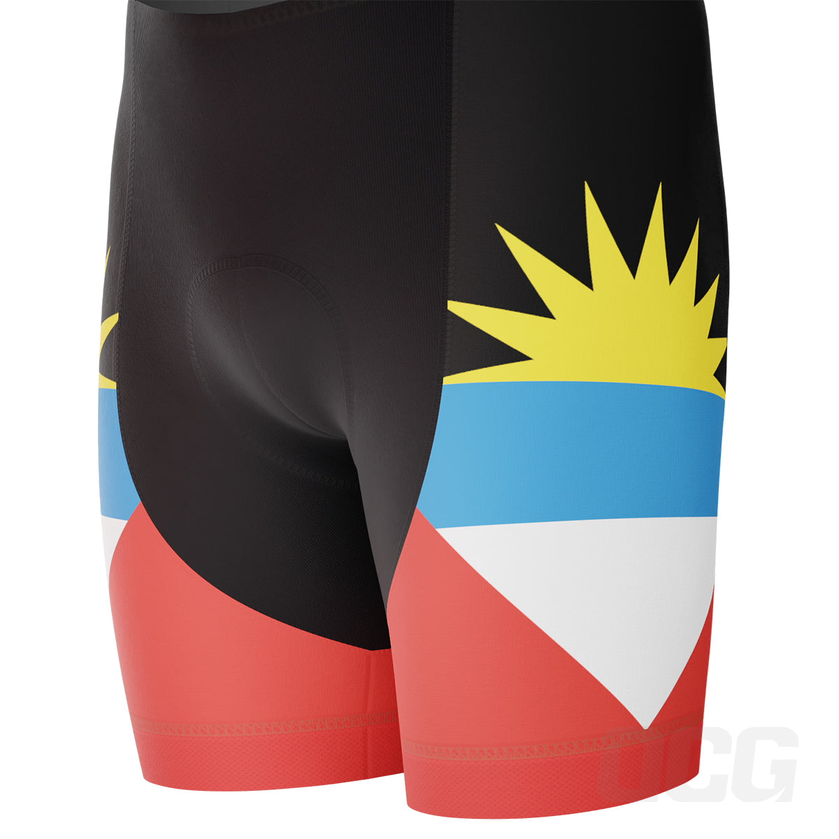 Men's Antigua and Barbuda National Flag 2 Piece Cycling Kit