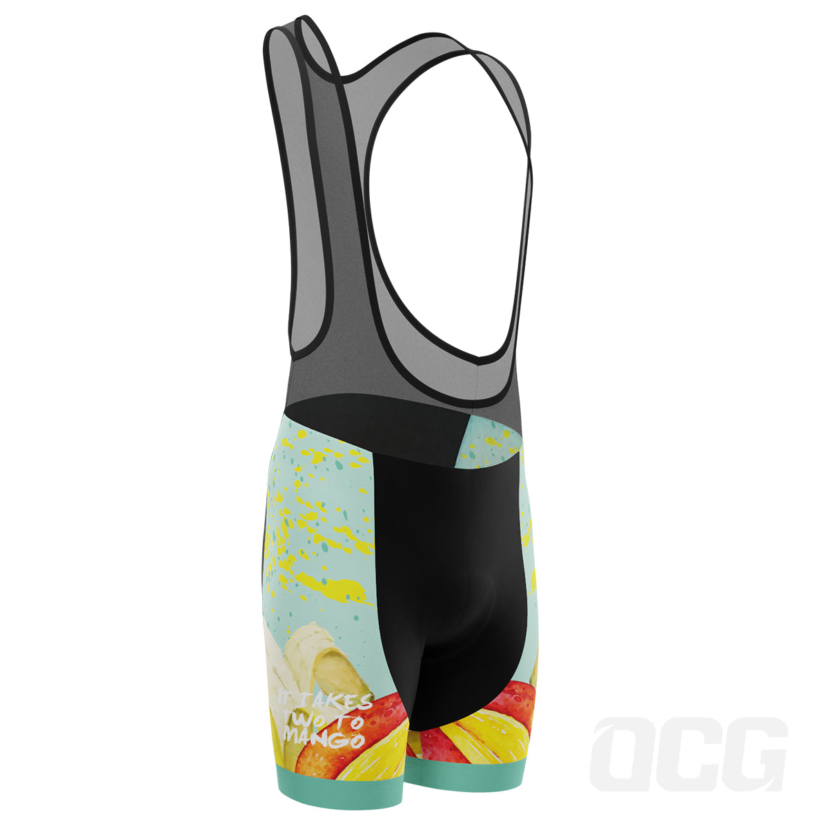 Men's It Takes Two To Mango Gel Padded Cycling Bib