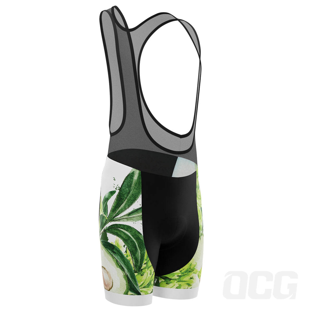 Men's Guacamole Dip Gel Padded Cycling Bib