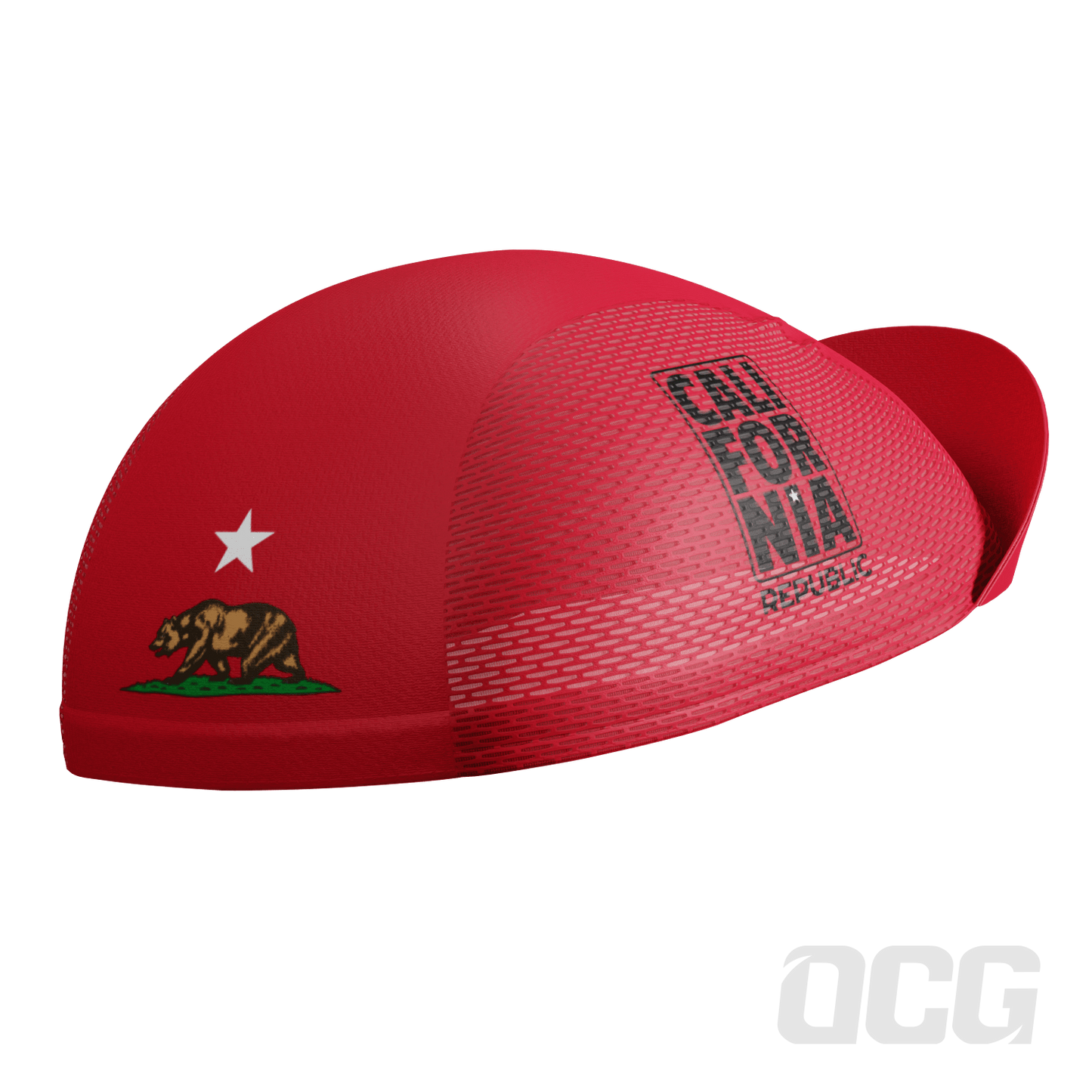 Unisex California Republic Quick Dry Cycling Cap