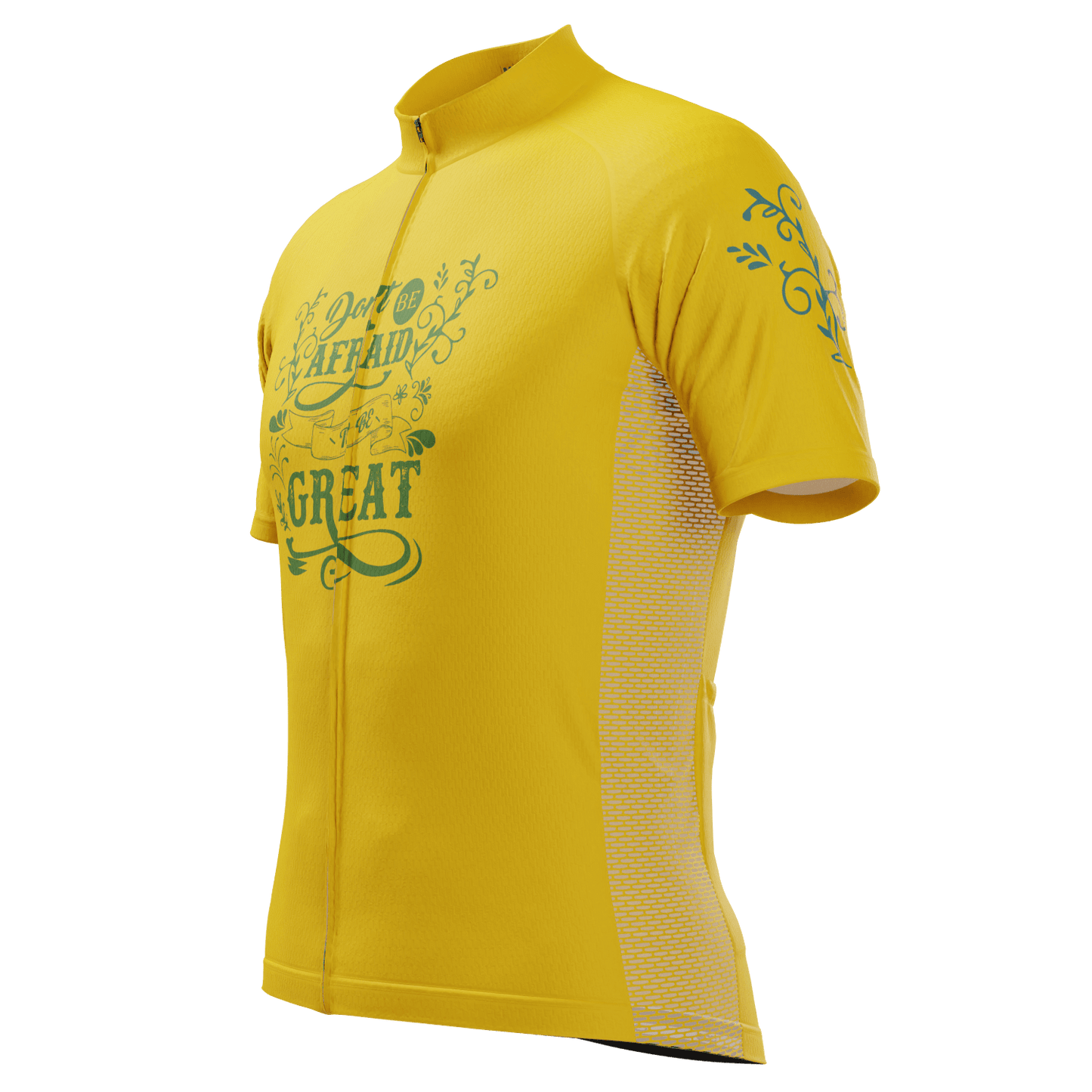 Men's Don't Be Afraid To Be Great Short Sleeve Cycling Jersey