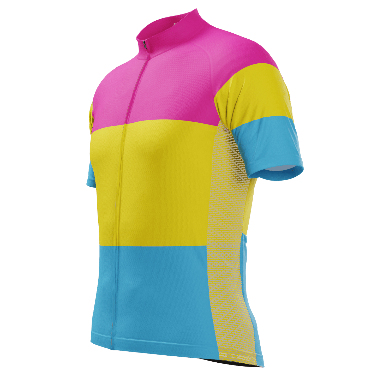 Men's LGBT Pansexual Pride Short Sleeve Cycling Jersey
