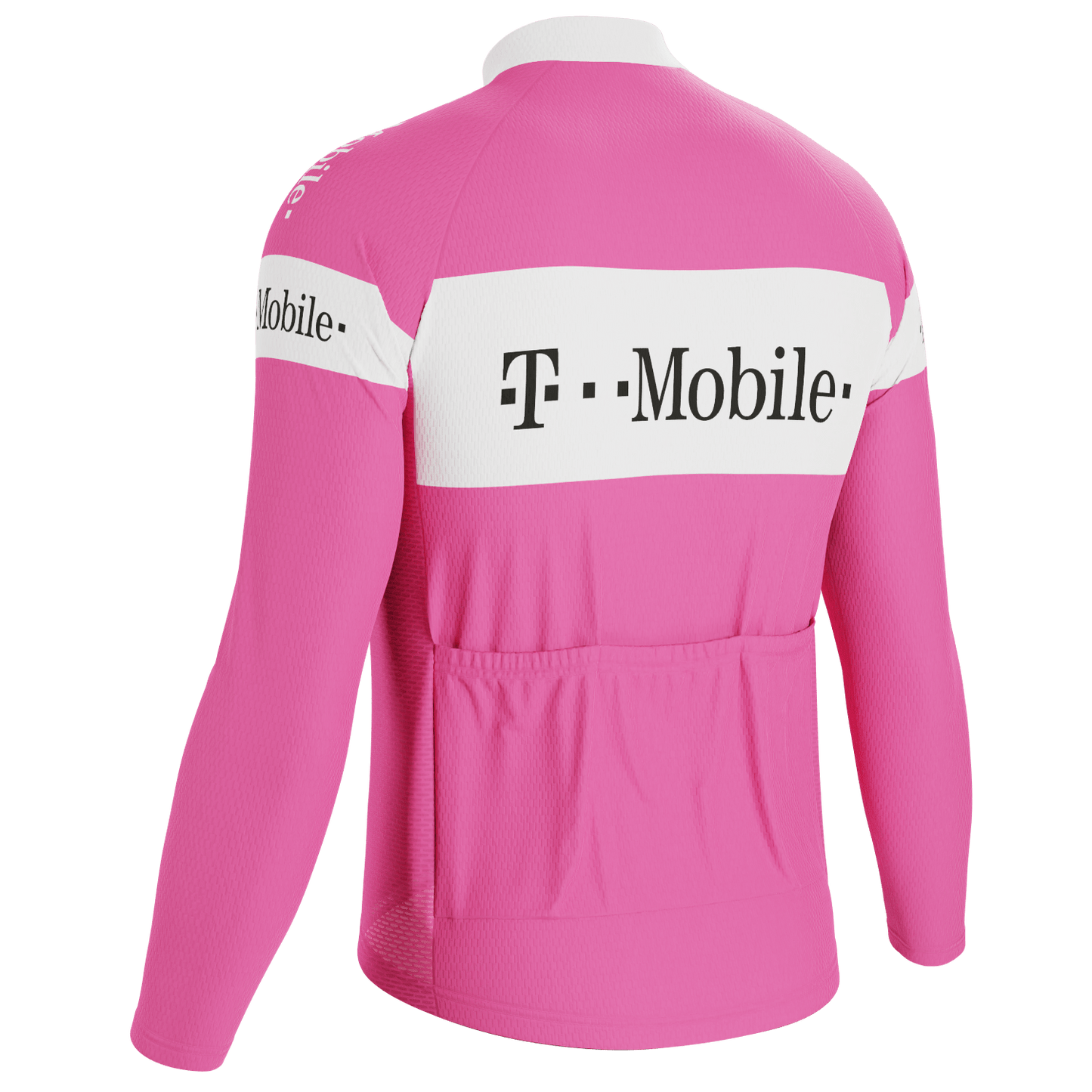Men's Retro T-Mobile Long Sleeve Cycling Jersey