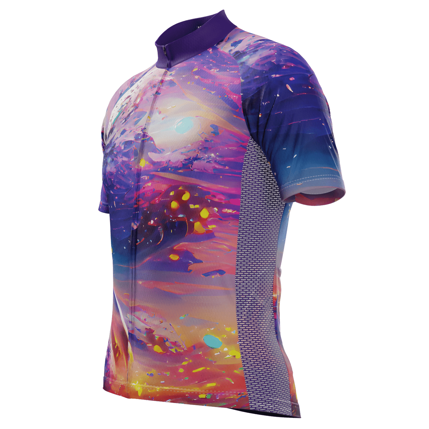 Men's Planets Short Sleeve Cycling Jersey