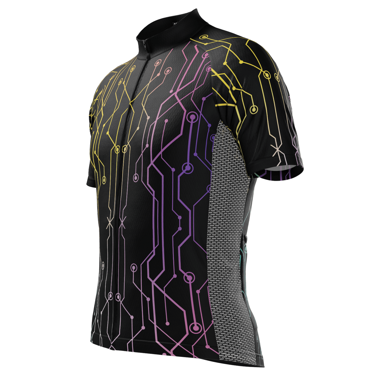 Men's Holographic Circuit Short Sleeve Cycling Jersey