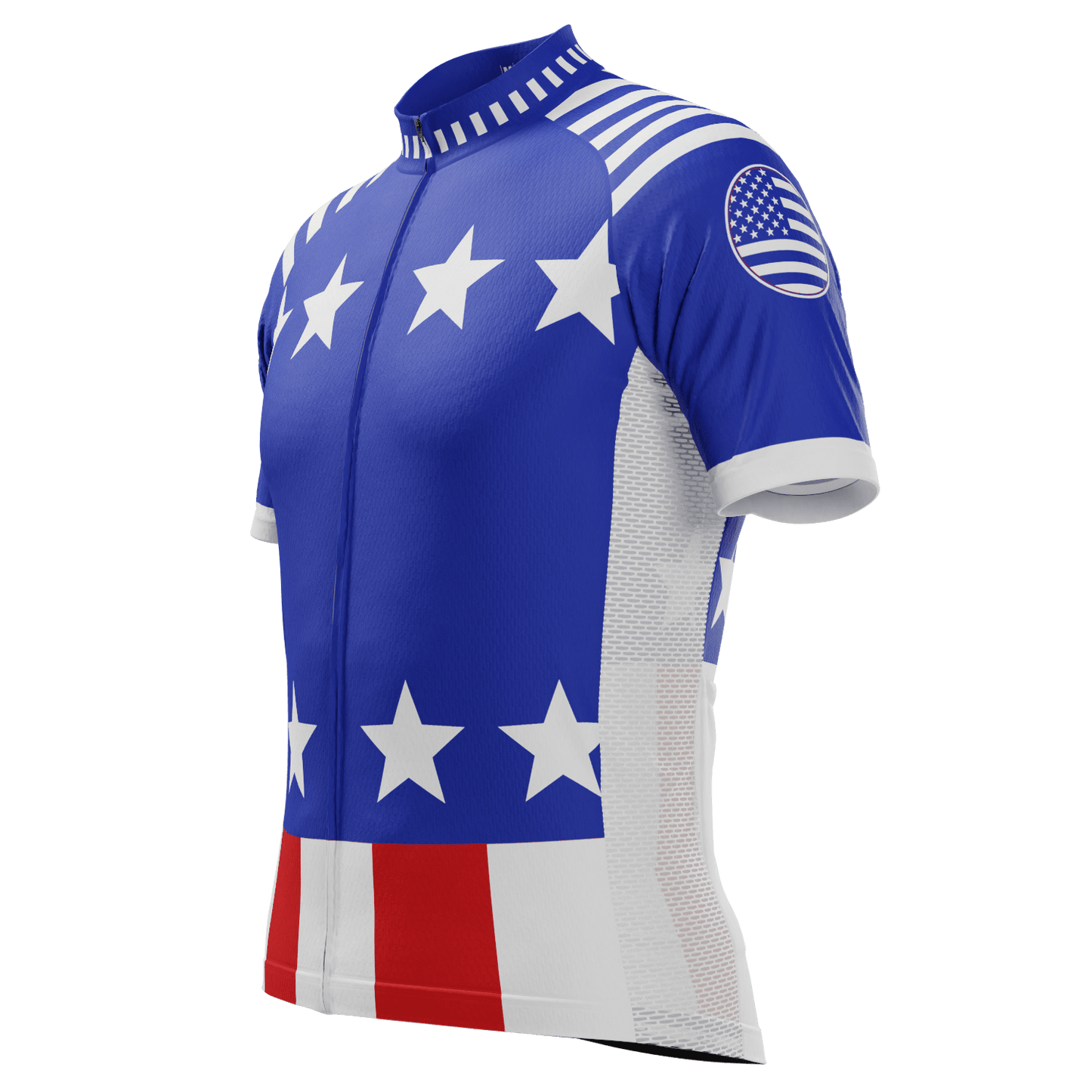 Men's American Liberty Ride Short Sleeve Cycling Jersey