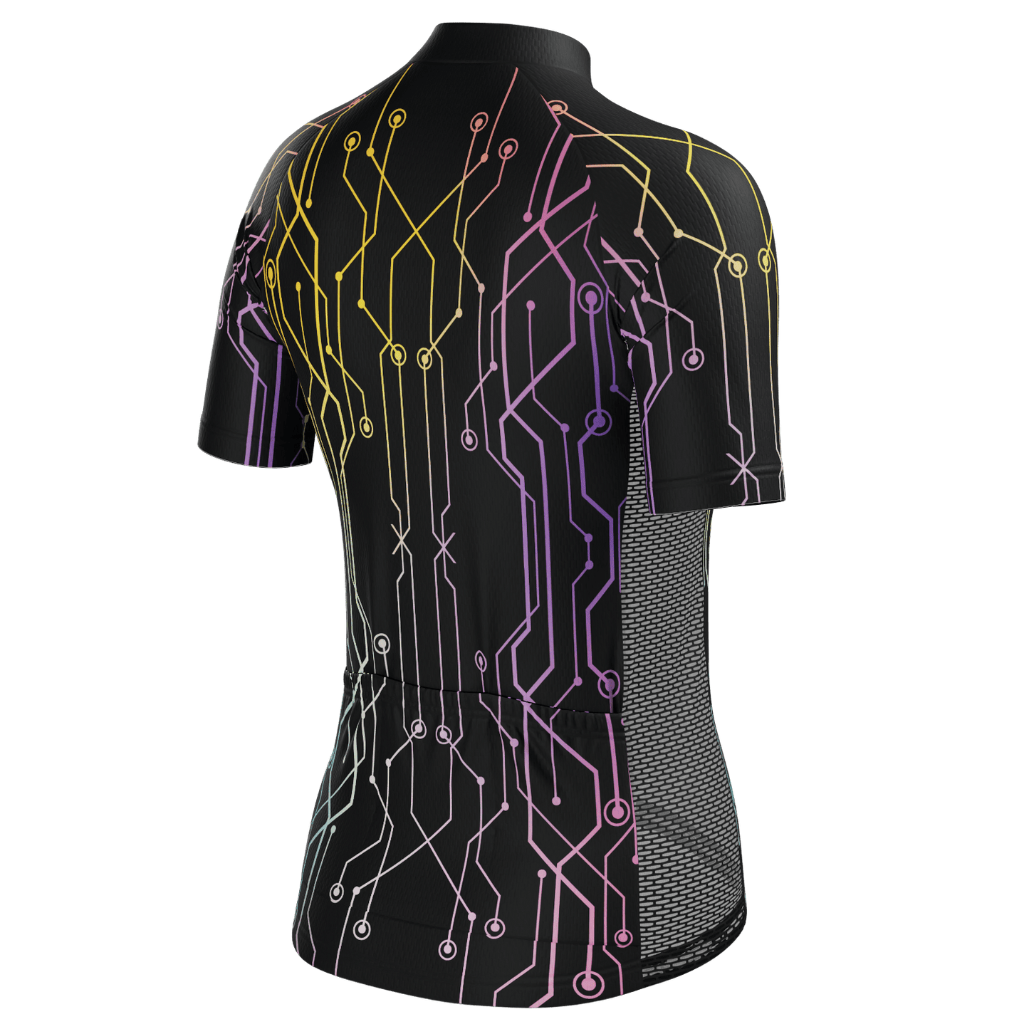 Women's Holographic Circuit Short Sleeve Cycling Jersey